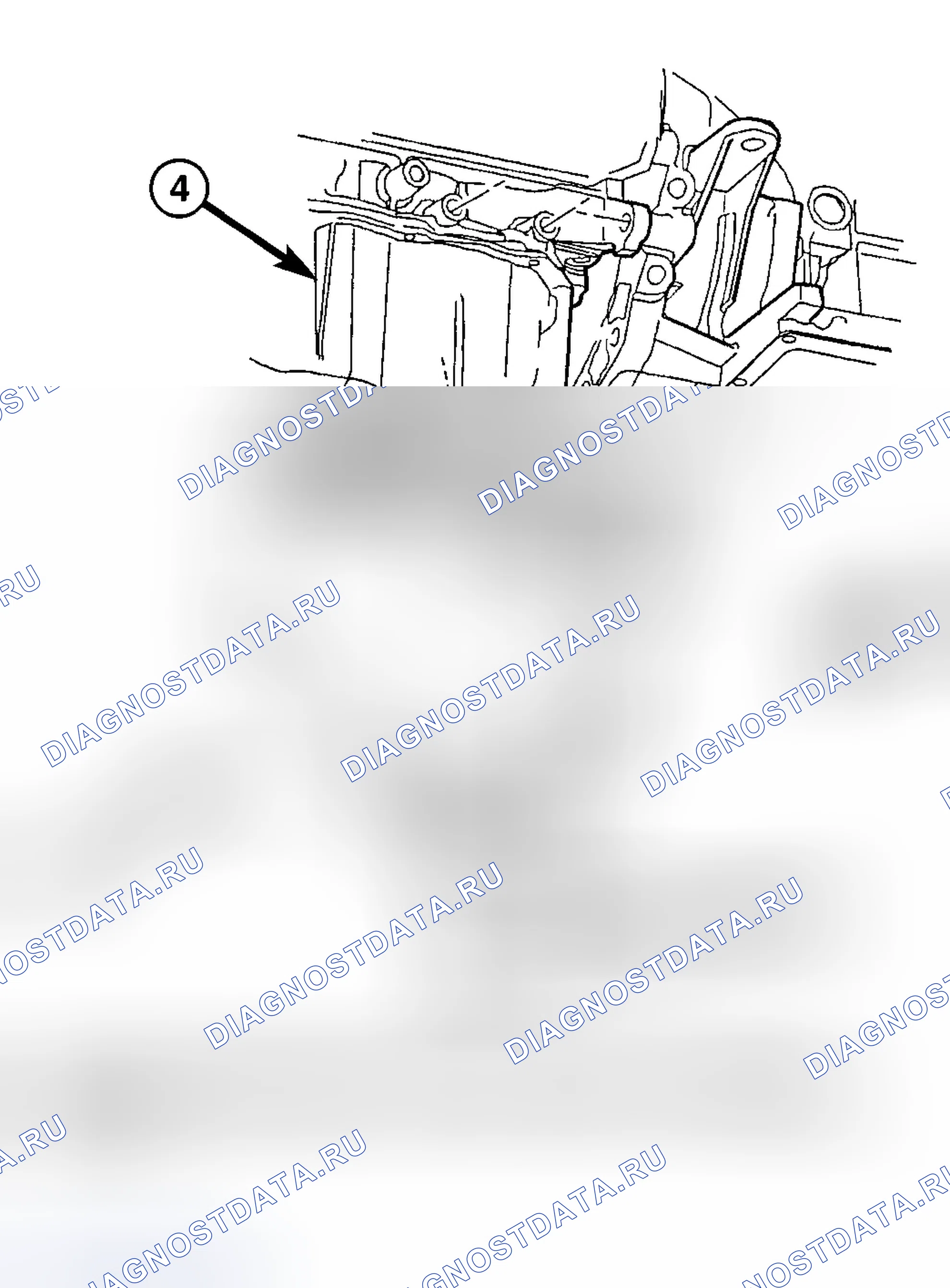 Рис. 78: ДЕМОНТАЖ. Chrysler Voyager IV