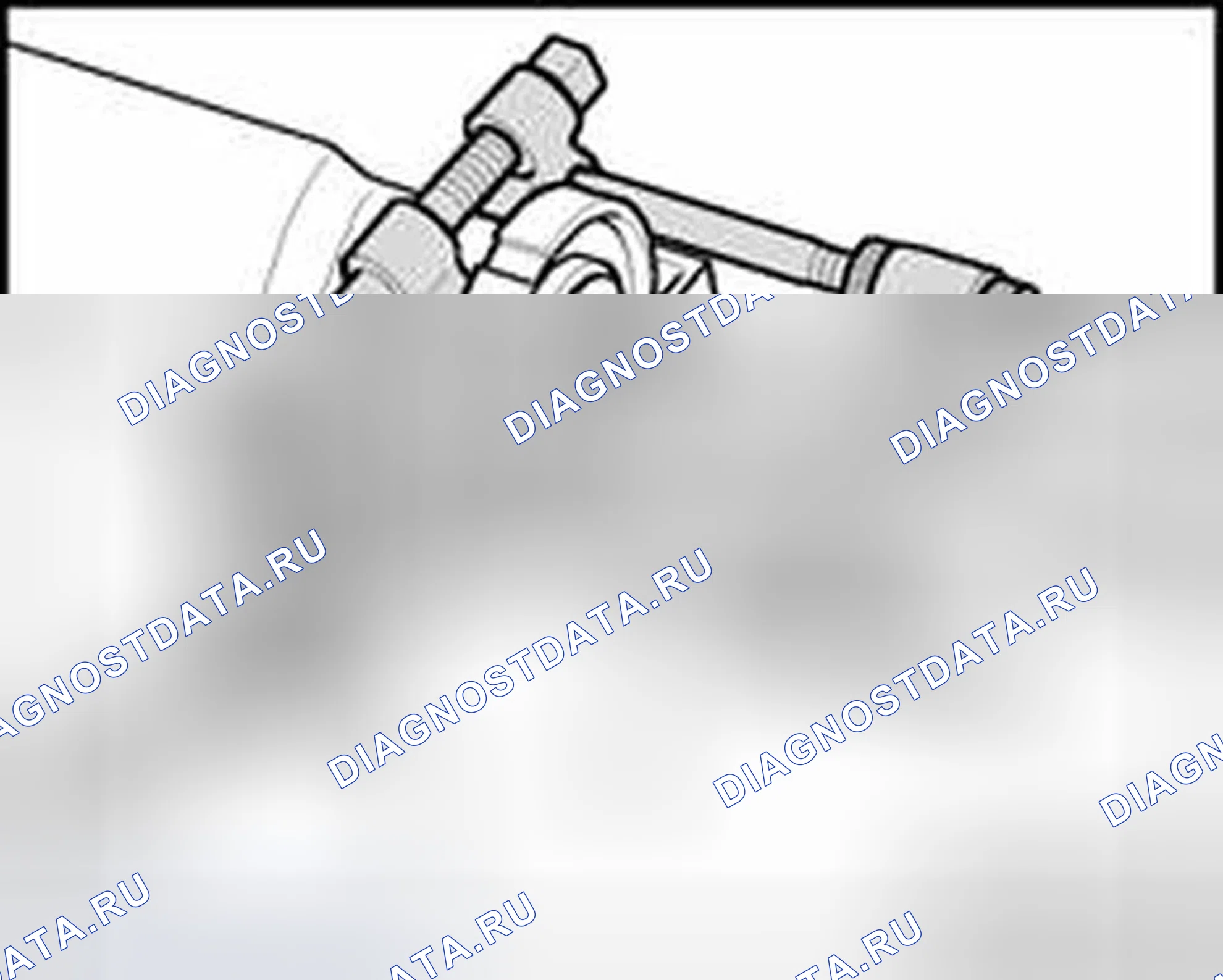 Рис. 714: Снятие промежуточного подшипника. Audi TT 8N