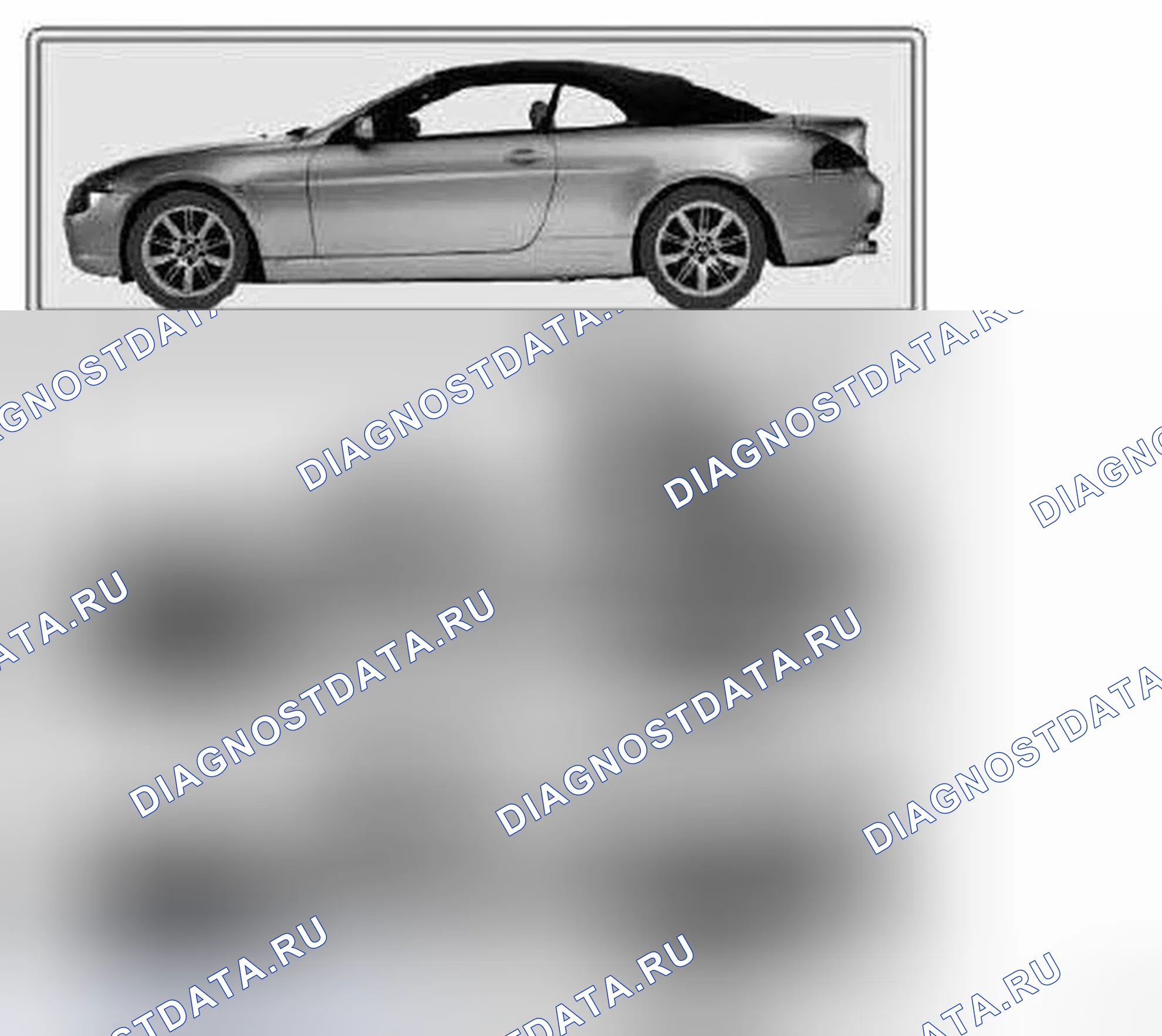 Рис. 126: Полностью автоматический складной верхний E64. BMW M6 E63/E64