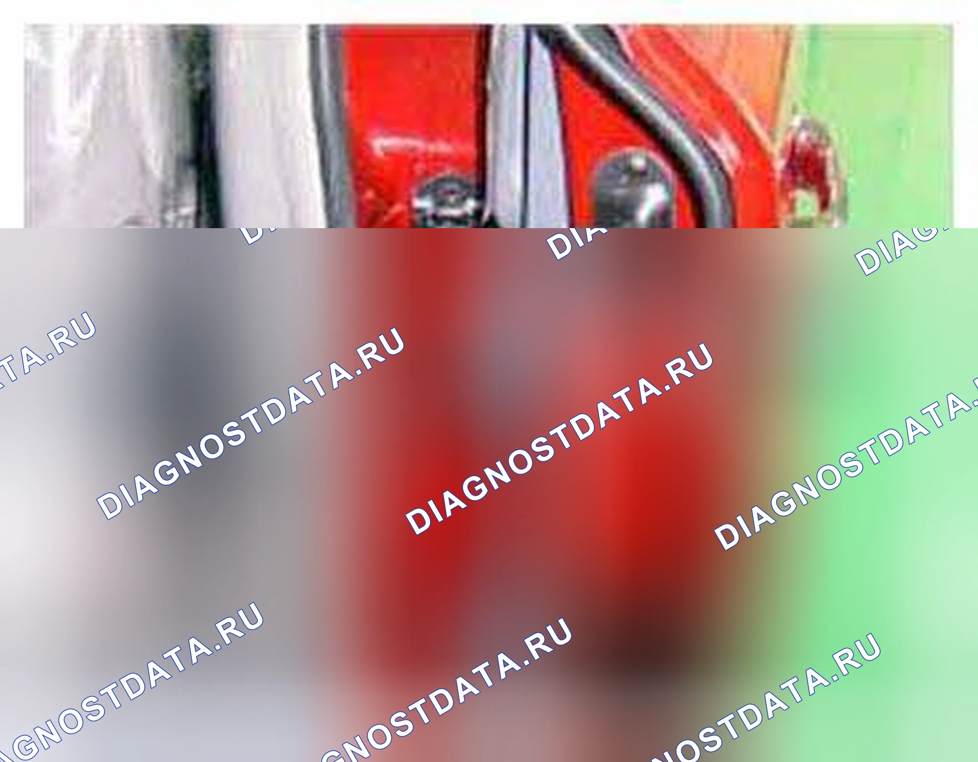 Рис. 363: Расположение компонентов. Kia Sedona II рестайлинг