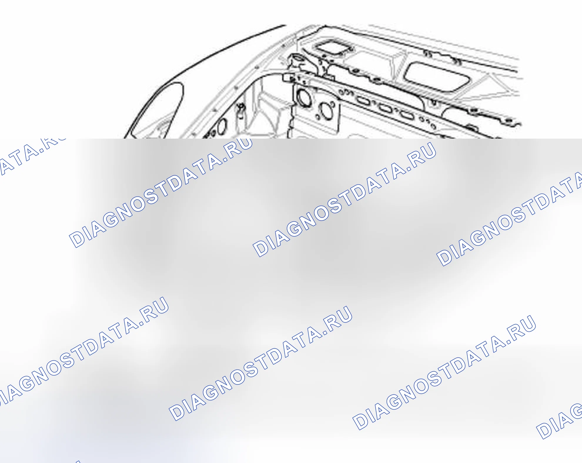 Рис. 7: Верх переднего конца. Porsche Boxster S 986 рестайлинг