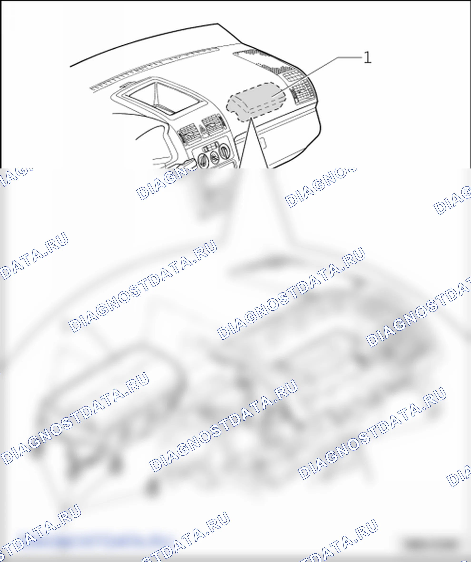 Подушки безопасности. Volkswagen Touran I
