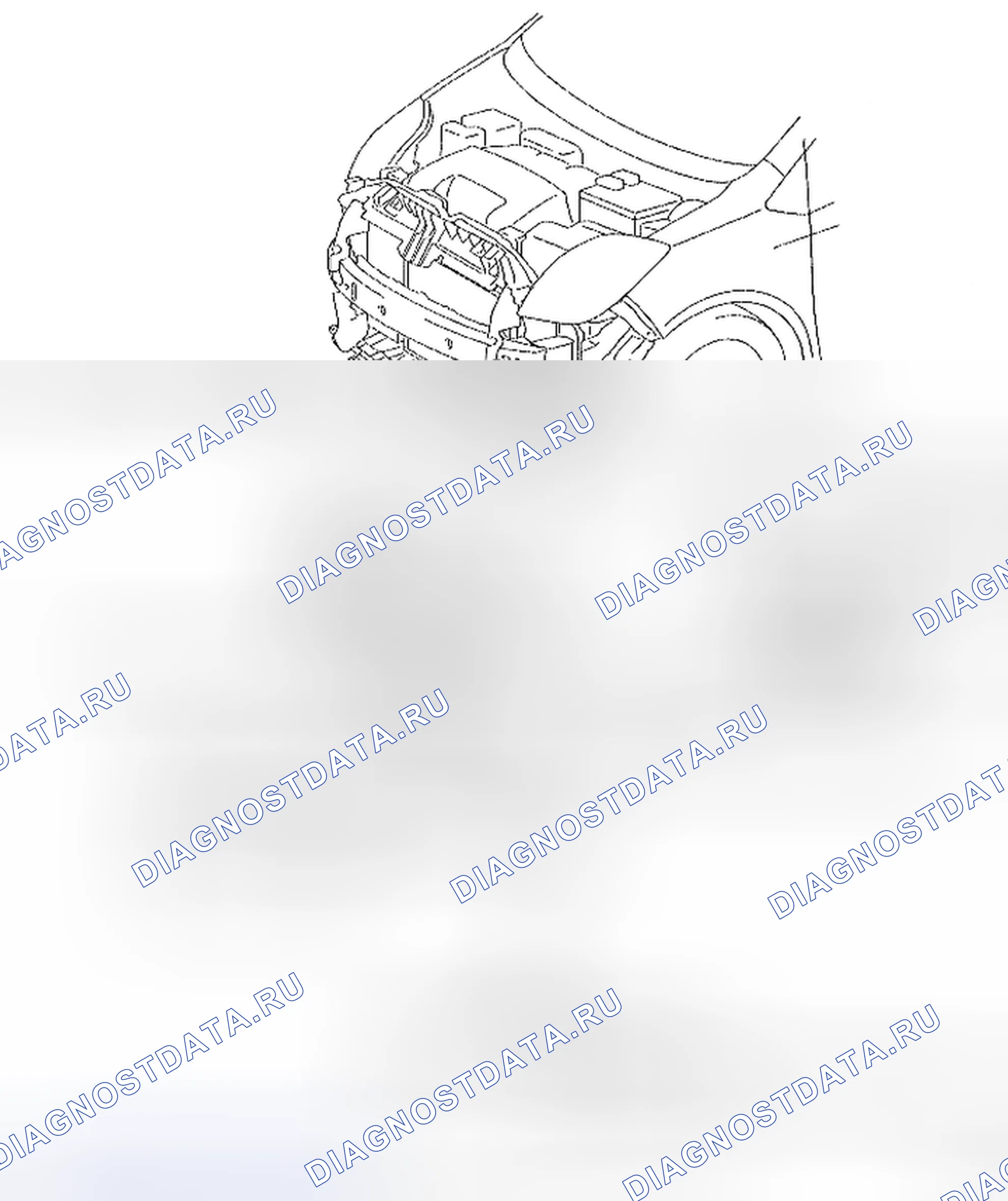 Рис. 181: КОМПОНЕНТЫ. Toyota Yaris II