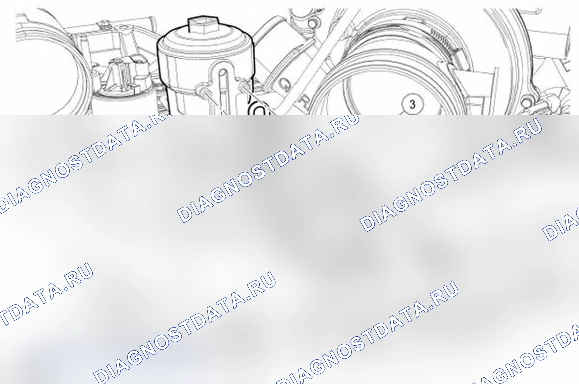 Рис. 59: Регулятор давления топлива. Ford Cutaway E350 Super Duty 
