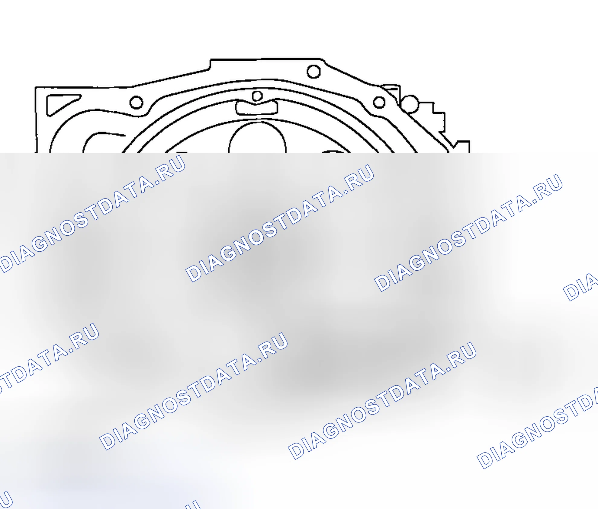 Рис. 469: ДЕМОНТАЖ. Subaru Outback BP