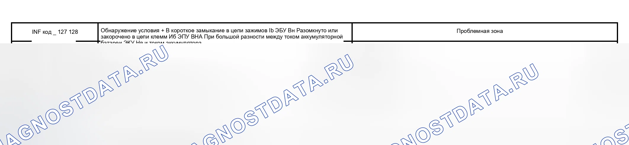 Рис. 74: расшифровка кода ошибки P3100 Информационный код 127 128 138 Диаграмма. Toyota Prius I рестайлинг