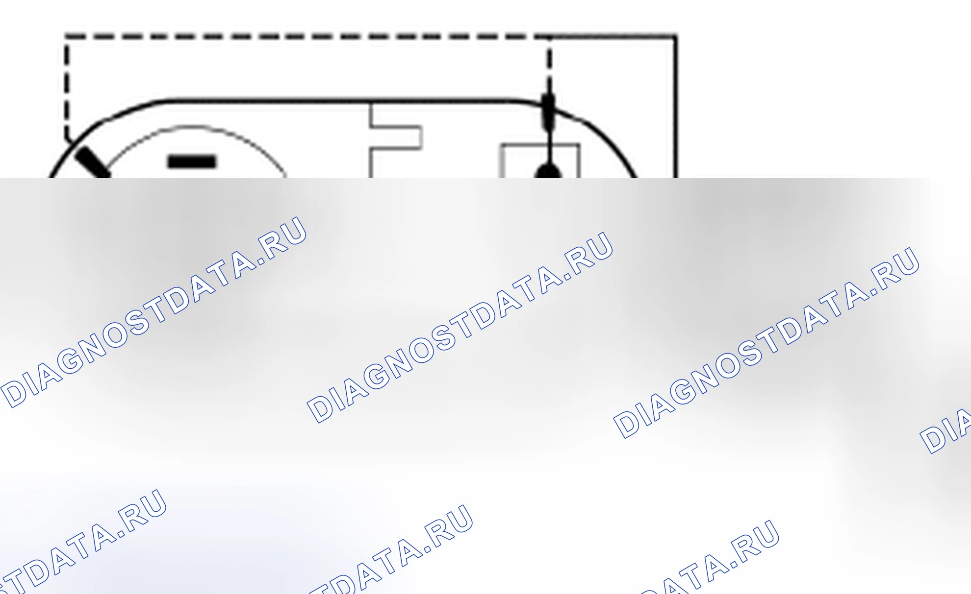 Рис. 66: ТОЧЕЧНОЕ ИСПЫТАНИЕ X: ВСЕ ЛАМПЫ ПРИЦЕПА НЕ РАБОТАЮТ. Ford Pickup F250 Super Duty II