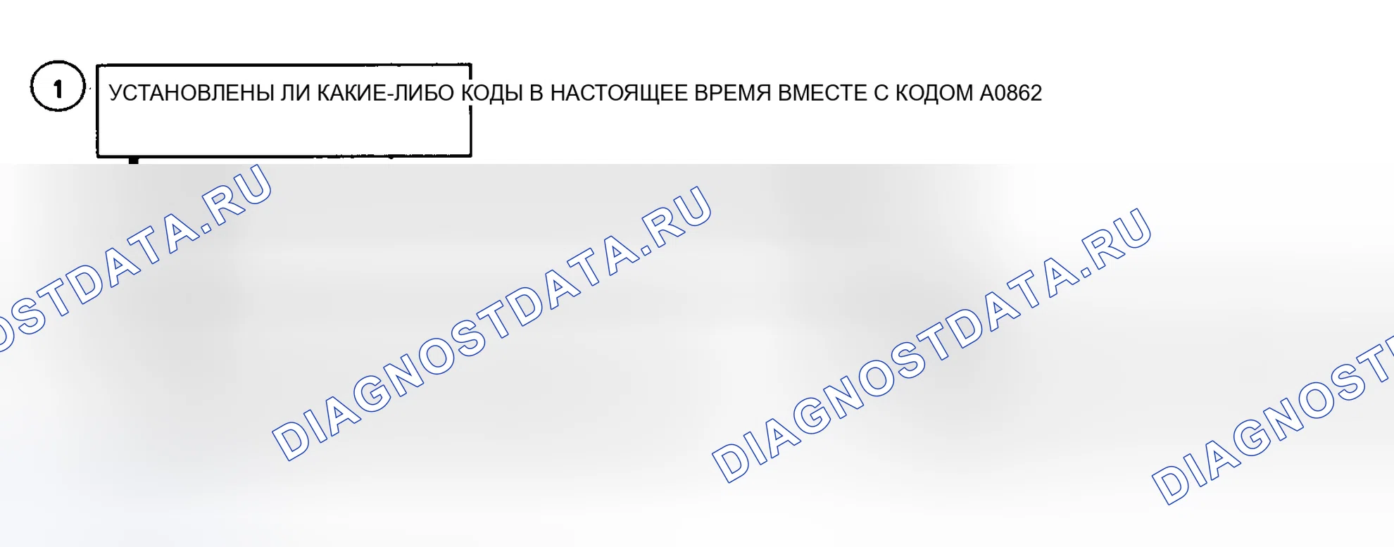 Рис. 80: Кодовая A086, блок-схема, красный предупреждающий сигнал торможения, активируемый EBCM. Hyundai Tuscani I