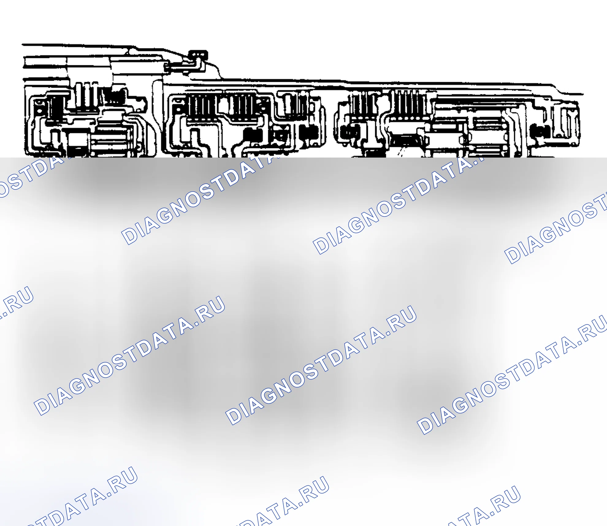 Рис. 54: ПОВТОРНАЯ СБОРКА КОРОБКИ ПЕРЕДАЧ. Volvo 940 I