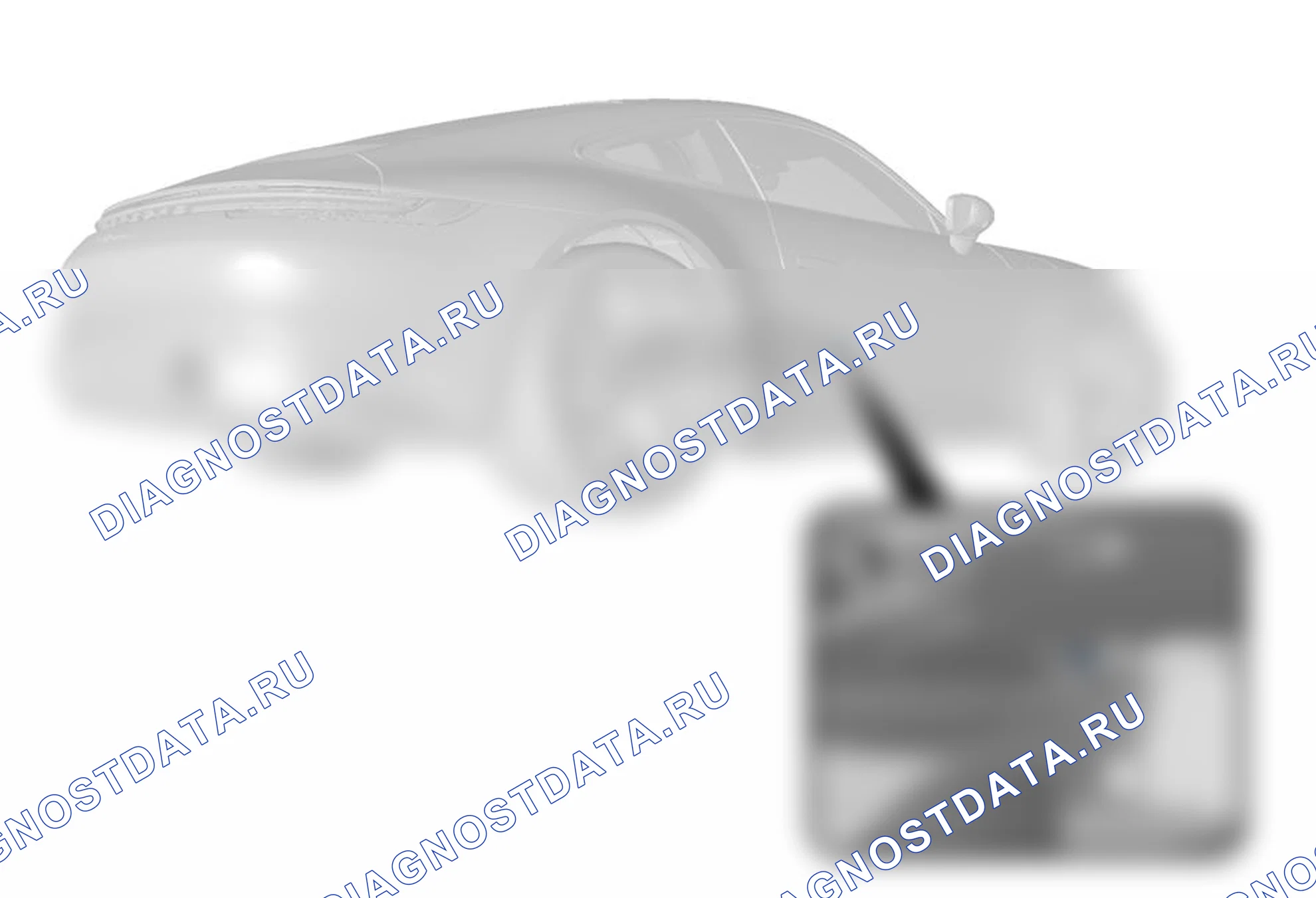 Розетки 12 В, электрическая неисправность. Porsche Taycan J1