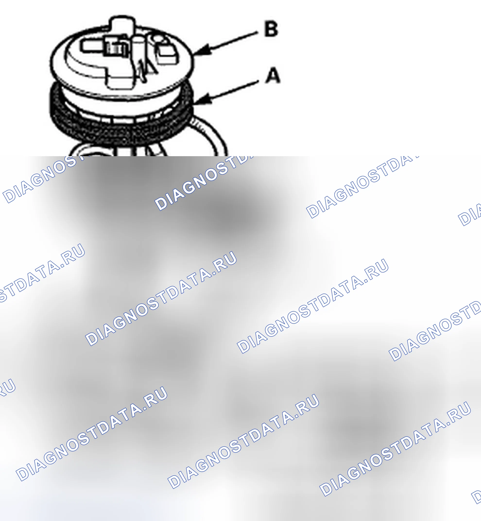 Рис. 152: Установка (модель 4WD). Honda Crosstour I