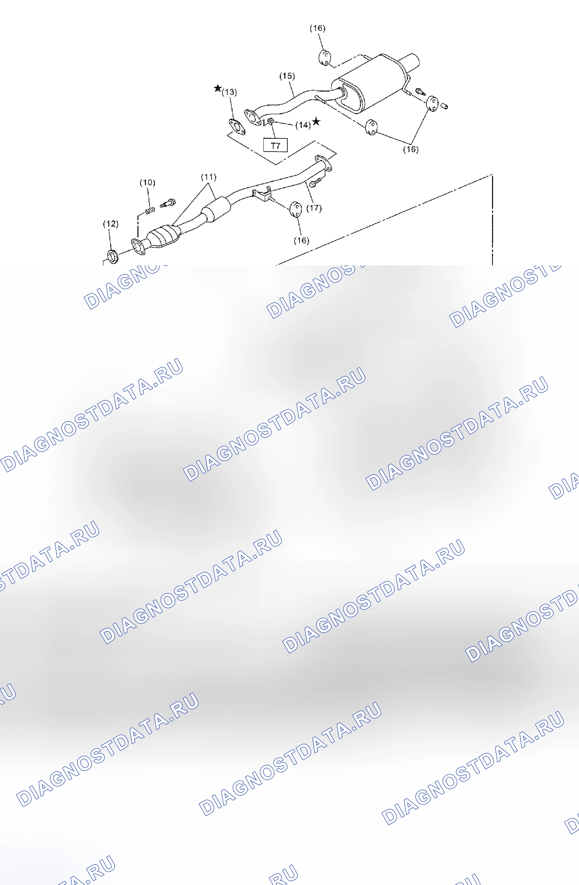 Рис. 1: КОМПОНЕНТ. Subaru Impreza WRX GD/GG рестайлинг