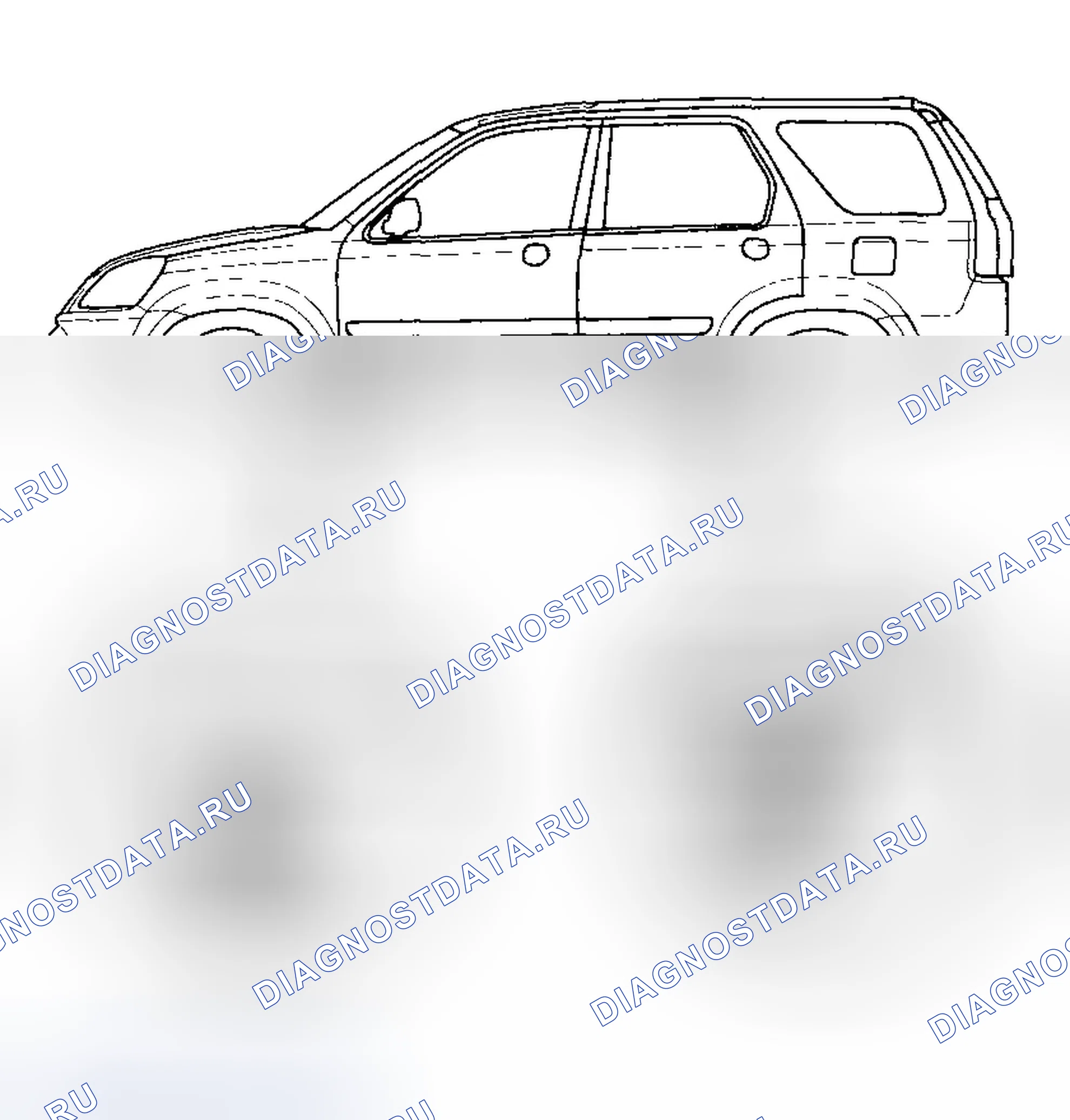 Рис. 66: Запуск и ускорение на передачах заднего хода (режим 4WD). Honda CR-V II рестайлинг