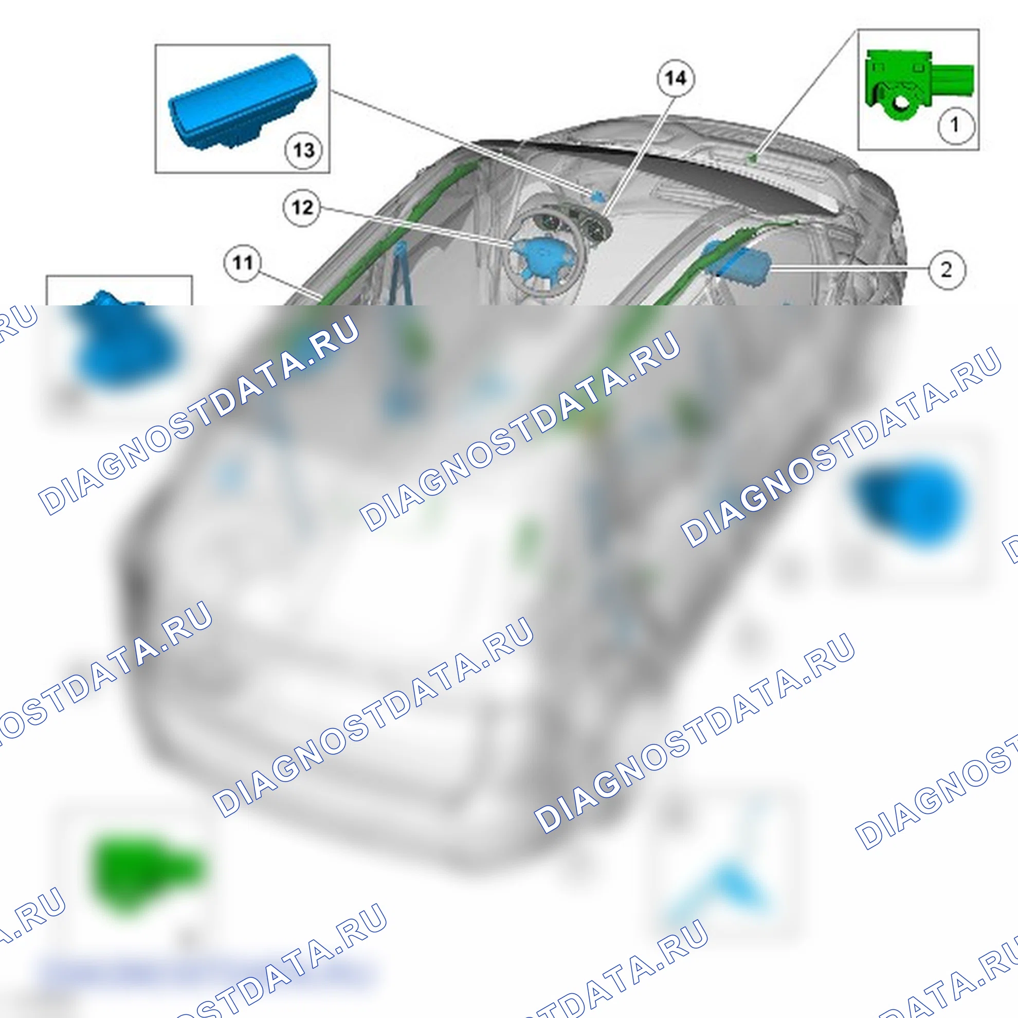 Кузов и рама: описание и работа. Ford Grand C-MAX II