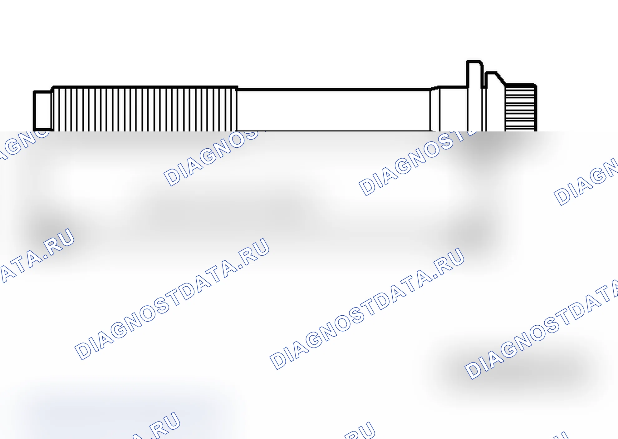 Рис. 457: >> D <<УСТАНОВКА БОЛТА ГОЛОВКИ ЦИЛИНДРА. Mitsubishi Lancer Evolution IX