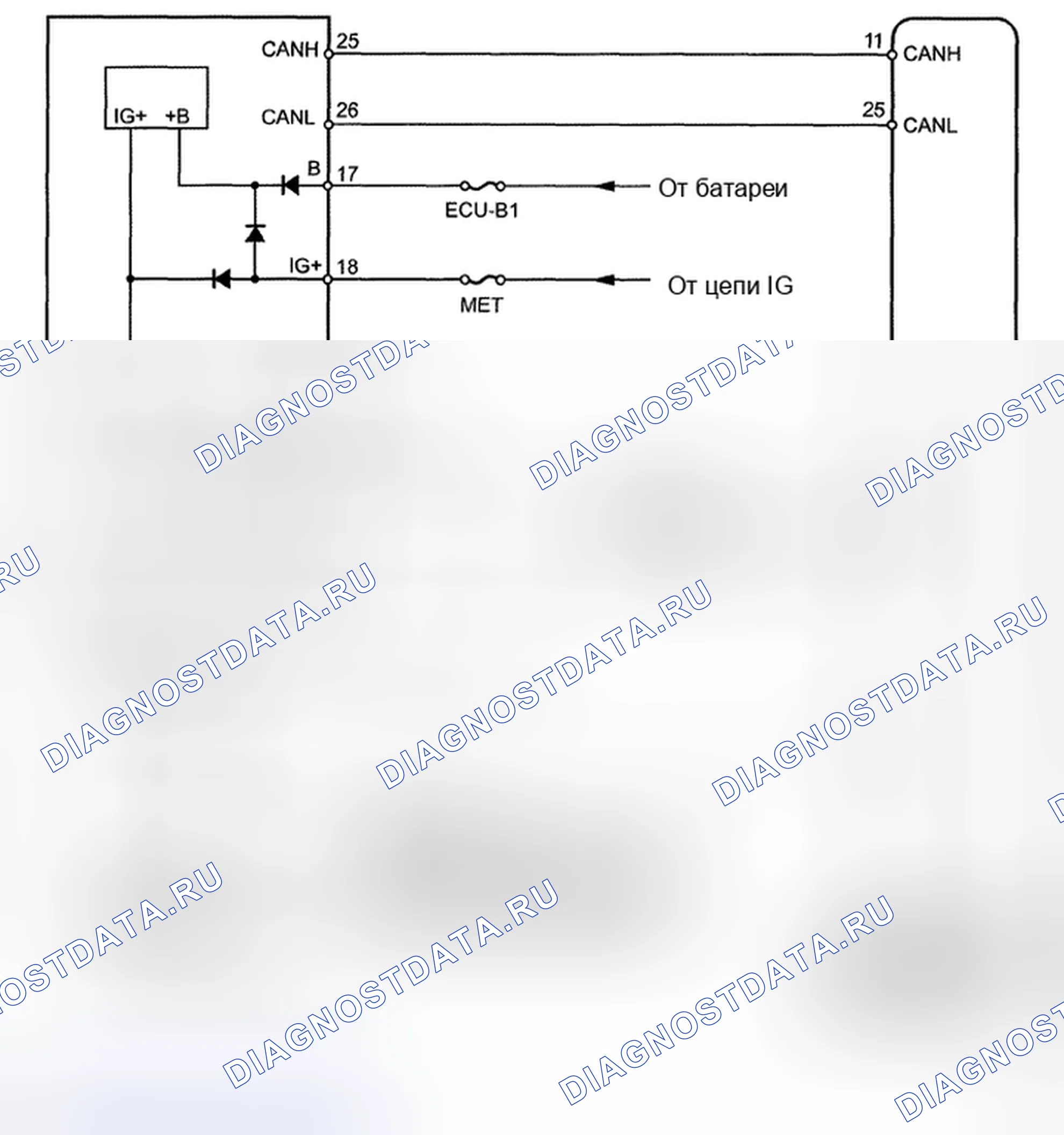 Рис. 22: электросхема. Toyota Land Cruiser 200