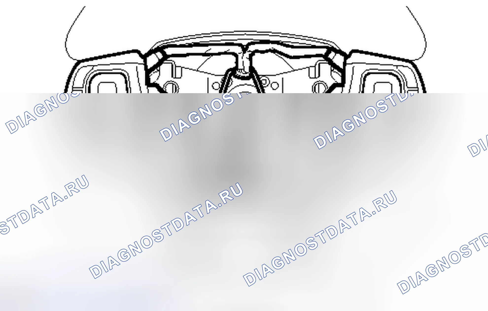 Рис. 26: ДЕМОНТАЖ. Toyota Avalon XX40