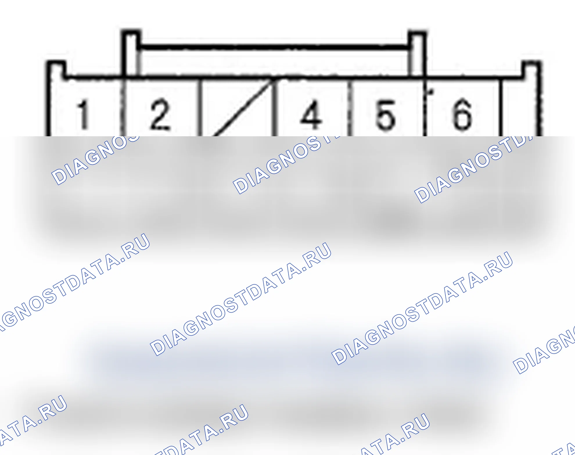 Рис. 44: Разъем 12P дисплея аудио-ОВКВ. Acura TL IV