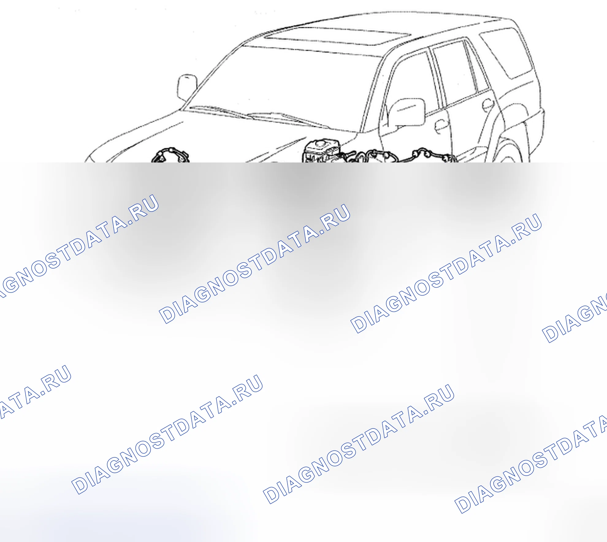 Рис. 168: КОМПОНЕНТЫ. Toyota 4Runner IV рестайлинг