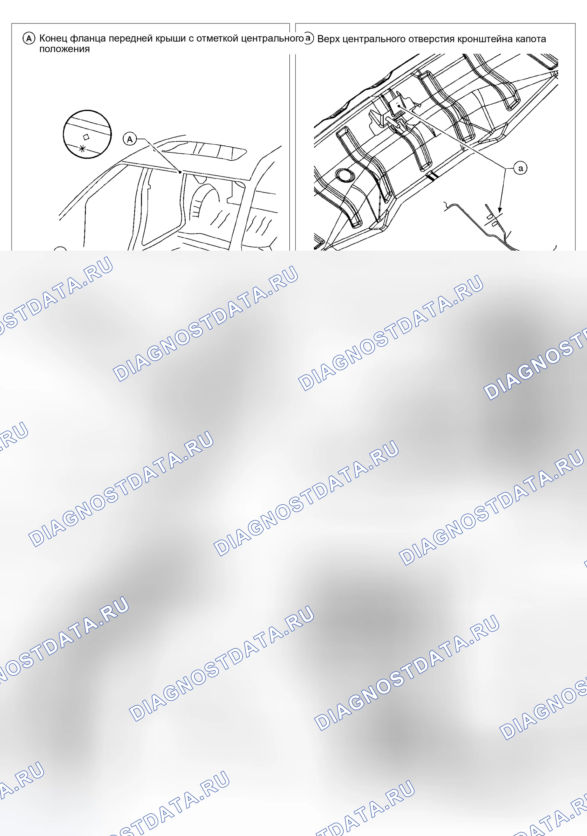 Рис. 338: ТОЧКИ ИЗМЕРЕНИЯ. Infiniti QX56 I