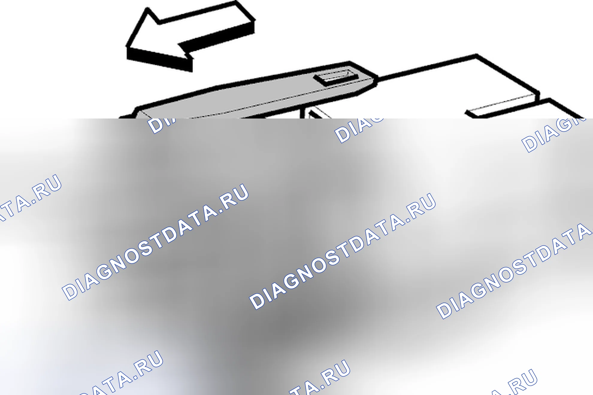Рис. 271: Вторичная блокировка. Volvo C70 I