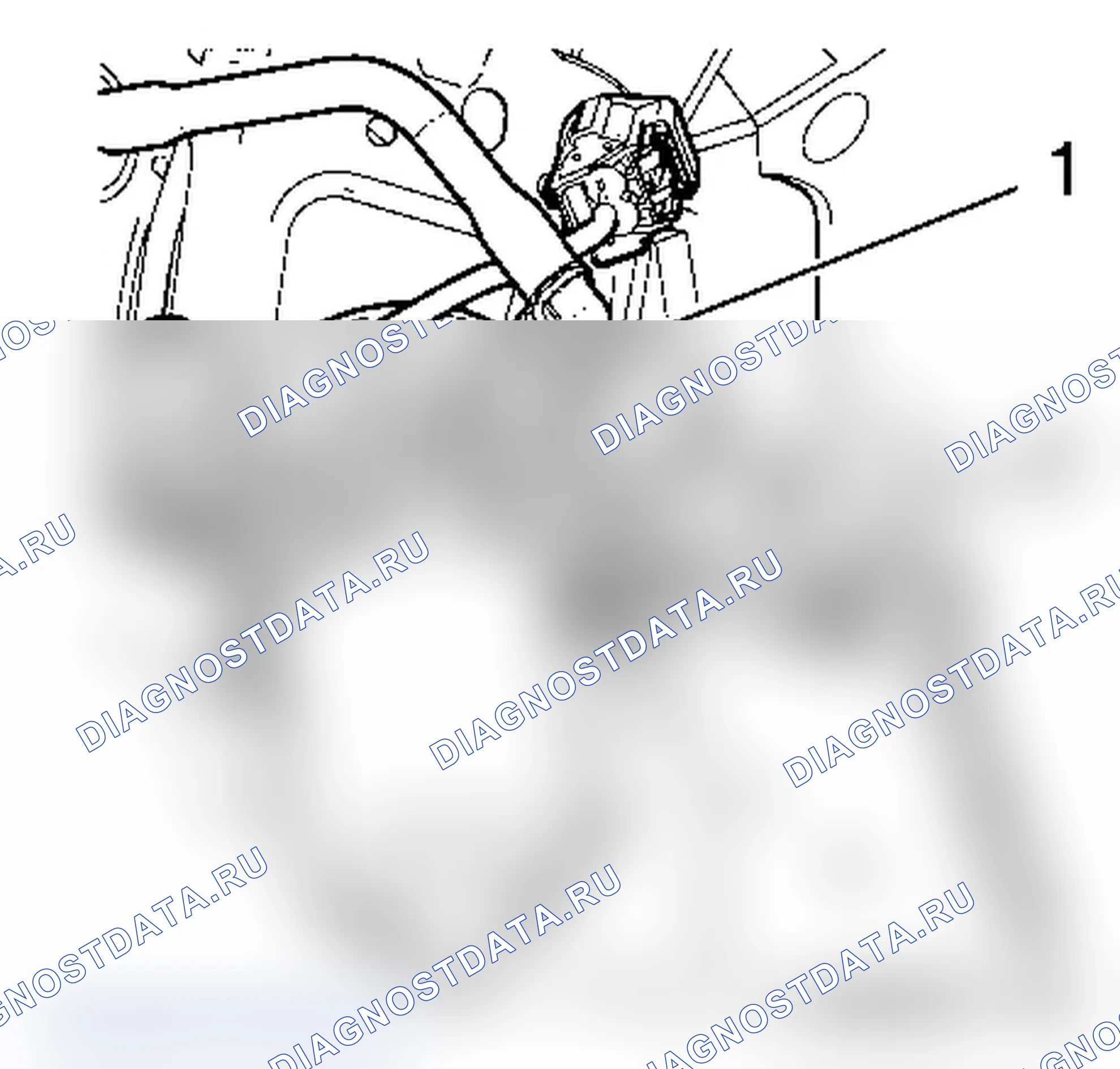 Замена вакуумного трубопровода вакуумного насоса тормозного усилителя (Z 16 XNT). Opel Zafira B