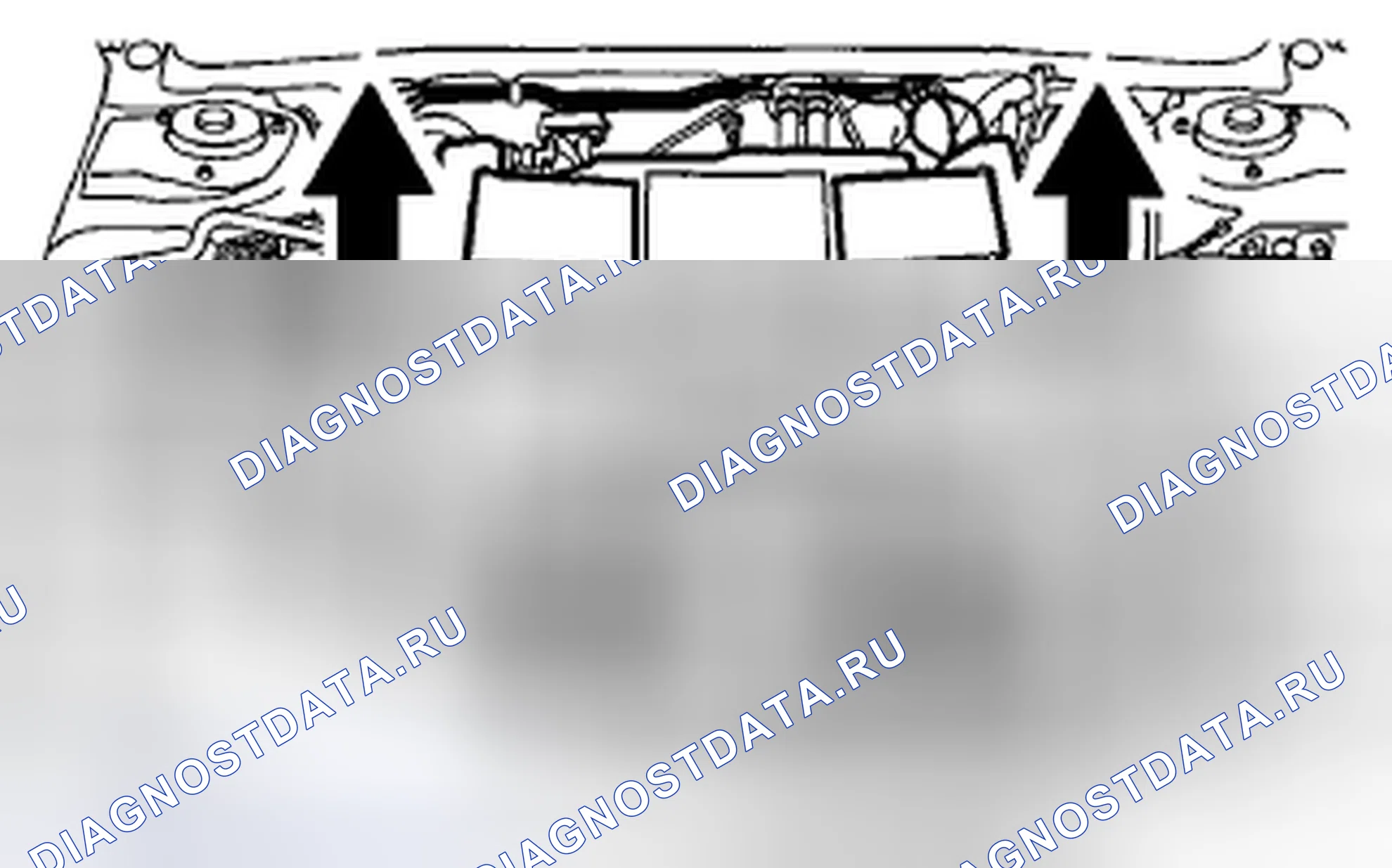 Рис. 692: ДЕМОНТАЖ. Subaru Legacy BM/BR рестайлинг