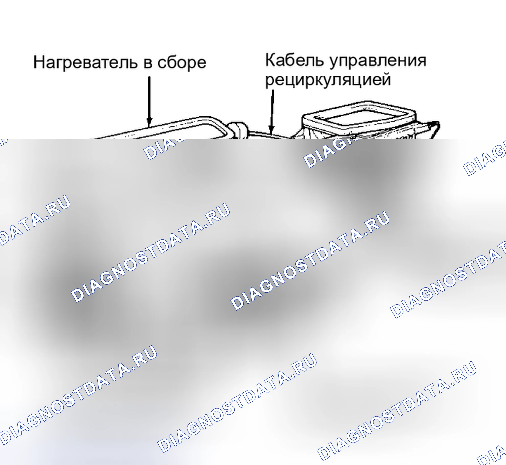 Рис. 1: ОПИСАНИЕ отопителя. Honda Civic IV