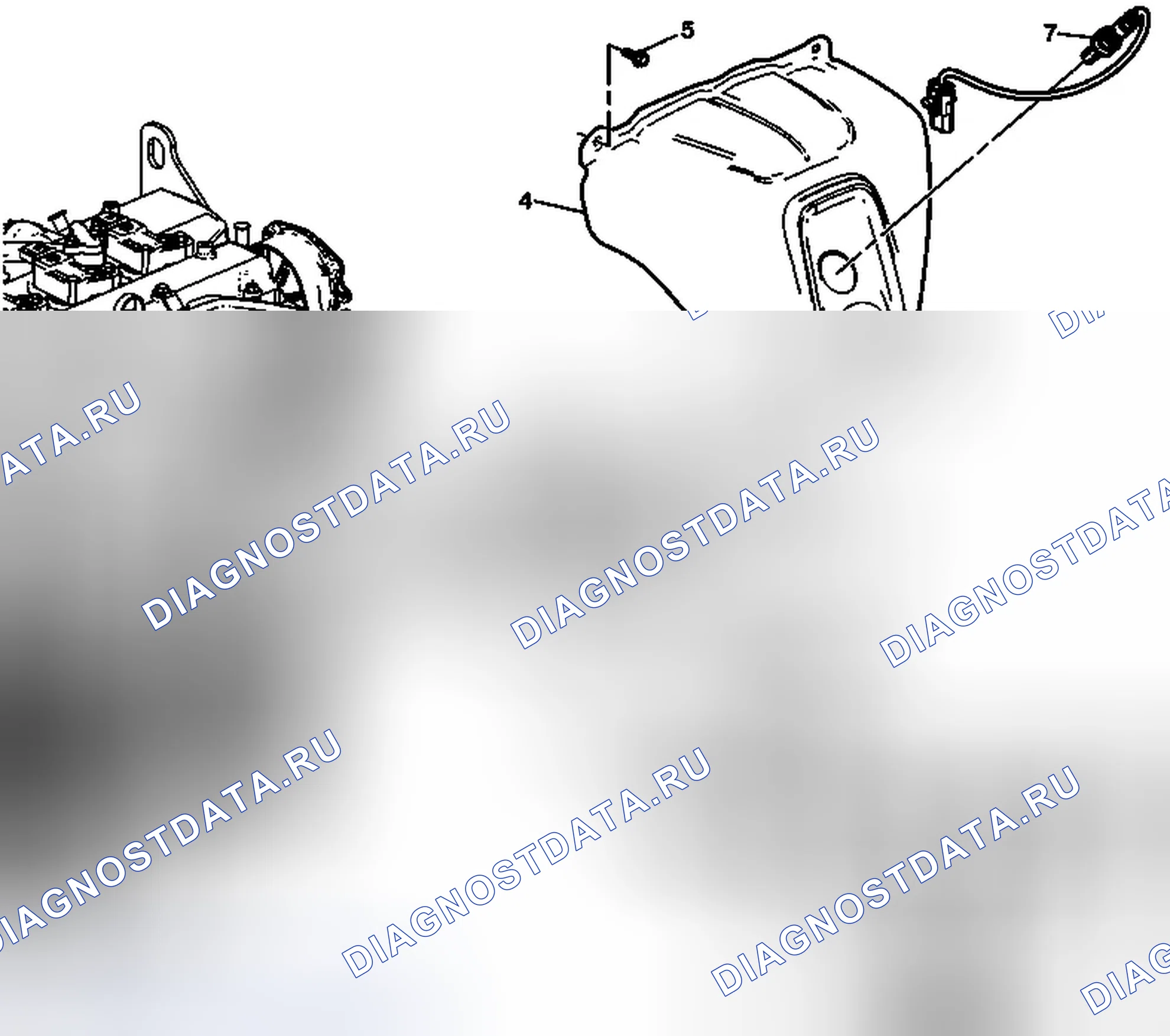 Рис. 164: Монтаж выпускного коллектора (Lkw). Chevrolet Malibu VIII рестайлинг