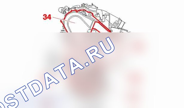 Сборка двигателя — b1ck218d. Peugeot 607 I