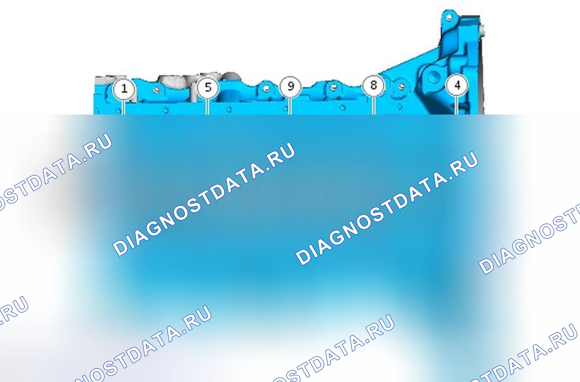 Разборка двигателя. Ford Kuga I