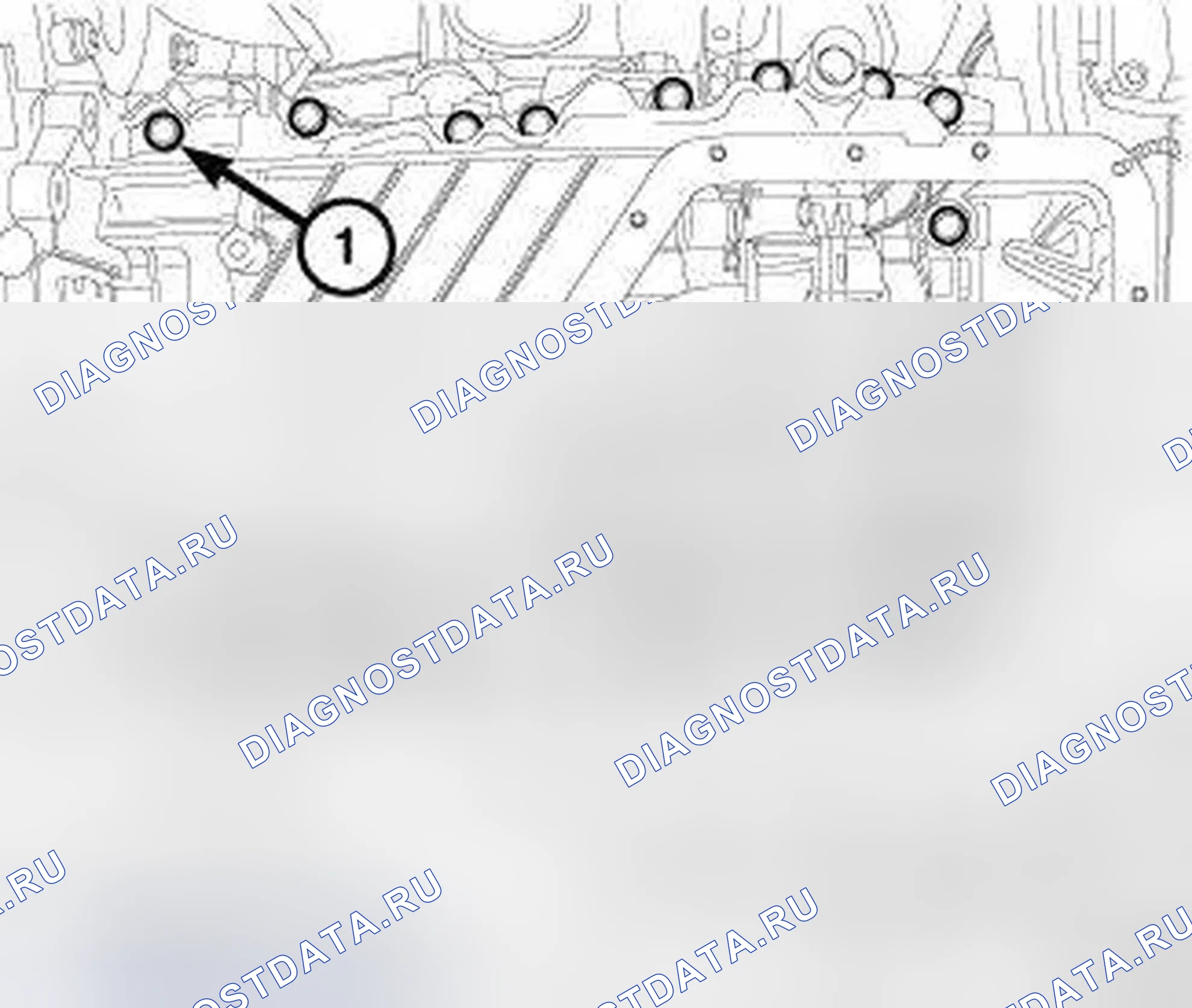 Рис. 244: ДЕМОНТАЖ. Chrysler Town & Country V рестайлинг