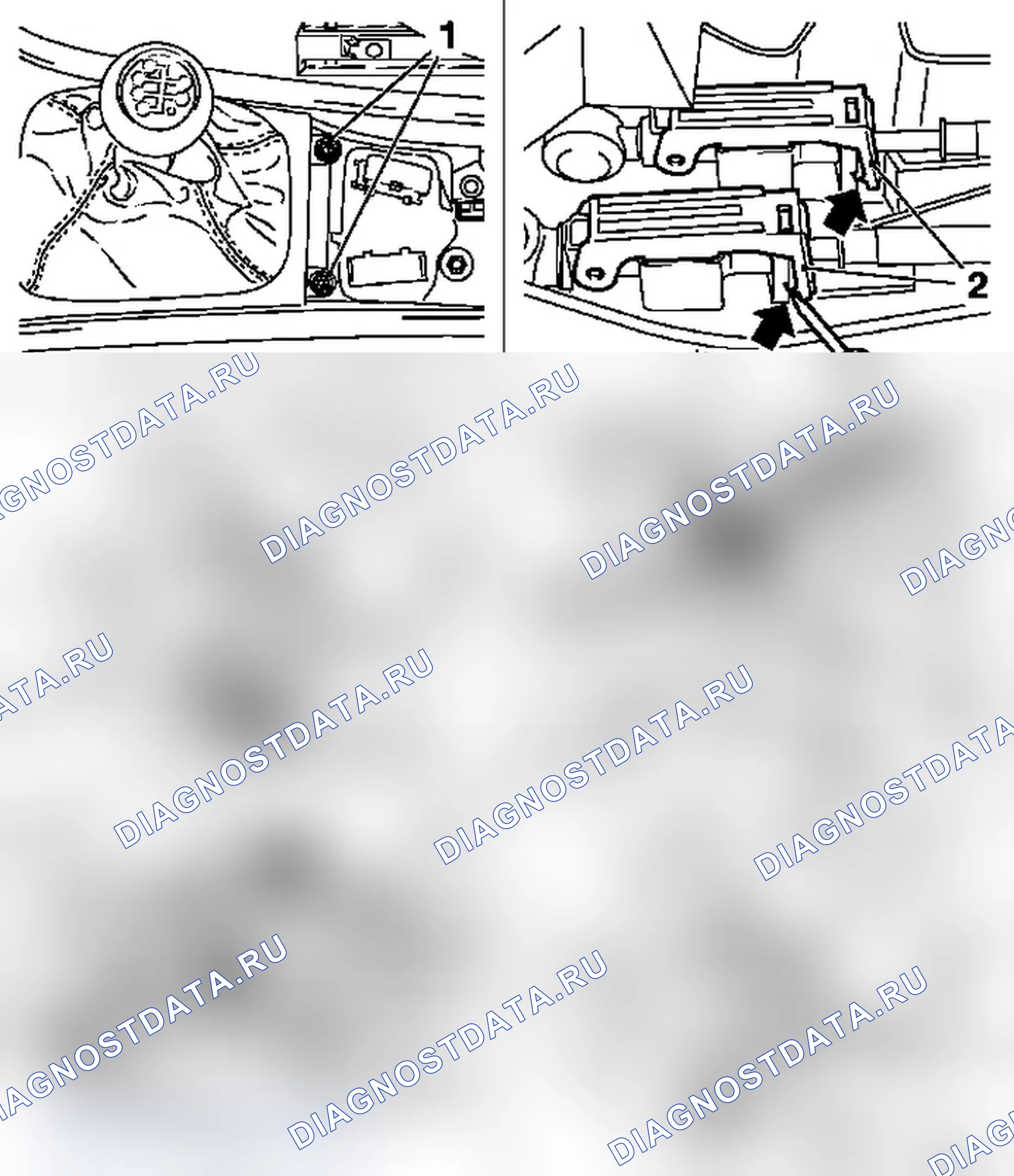 Регулировка дистанционного переключения передач (F23). Opel Astra G
