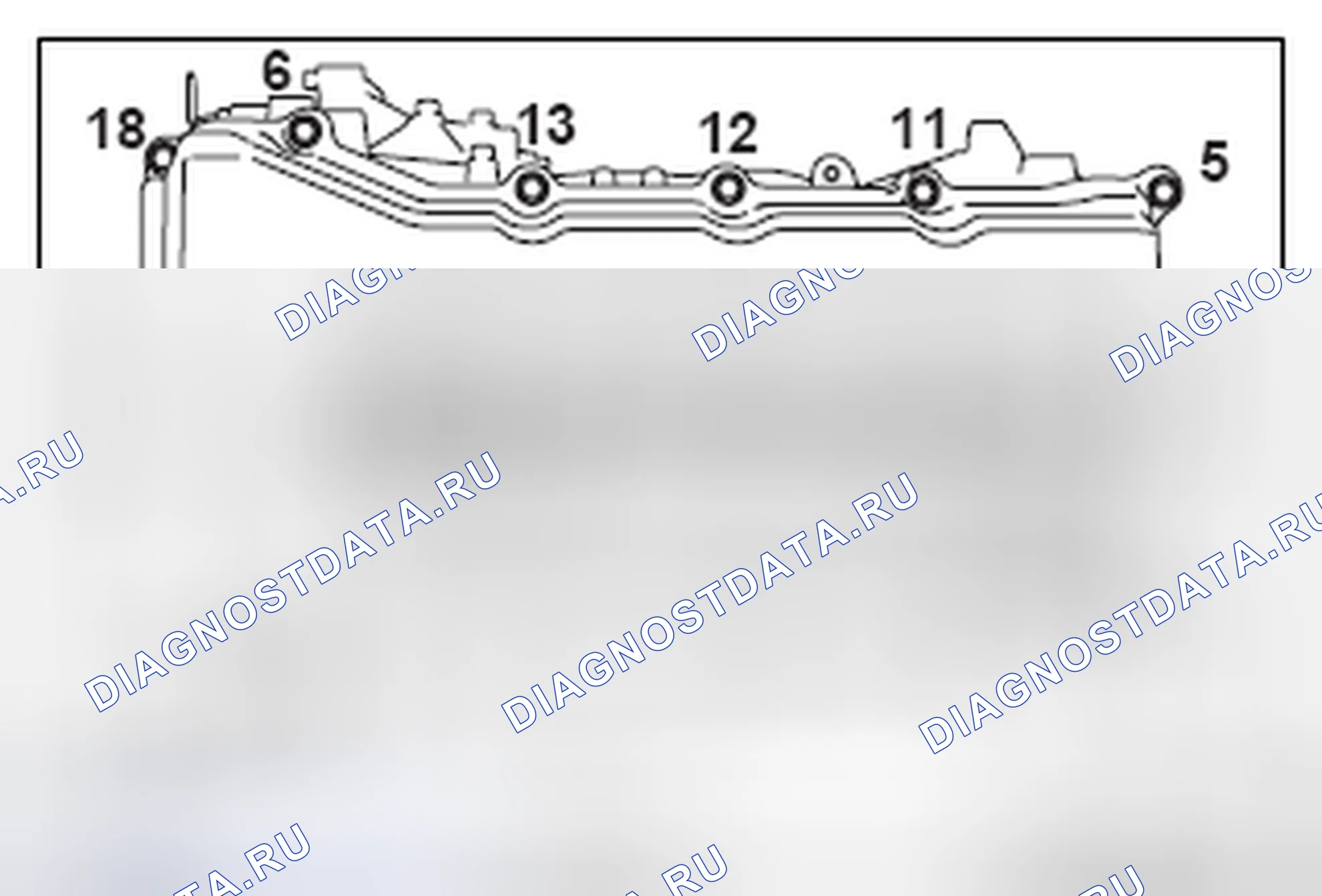 Рис. 23: <<A>> СНЯТИЕ КРЫШКИ КОРОМЫСЛА В СБОРЕ. Mitsubishi Lancer Ralliart X рестайлинг