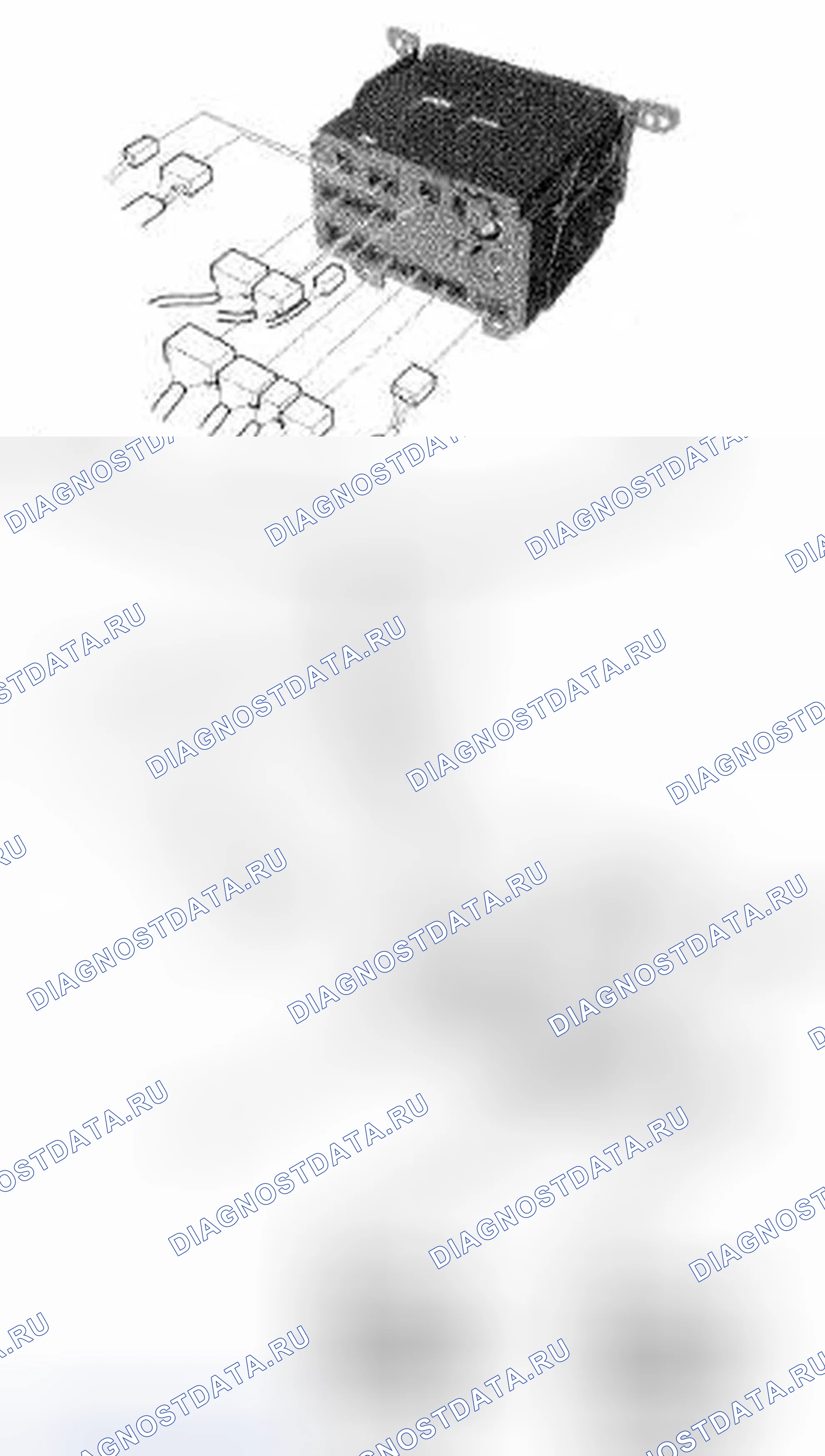 Рис. 359: Демонтаж/монтаж аудио-навигационного блока. Acura TSX II