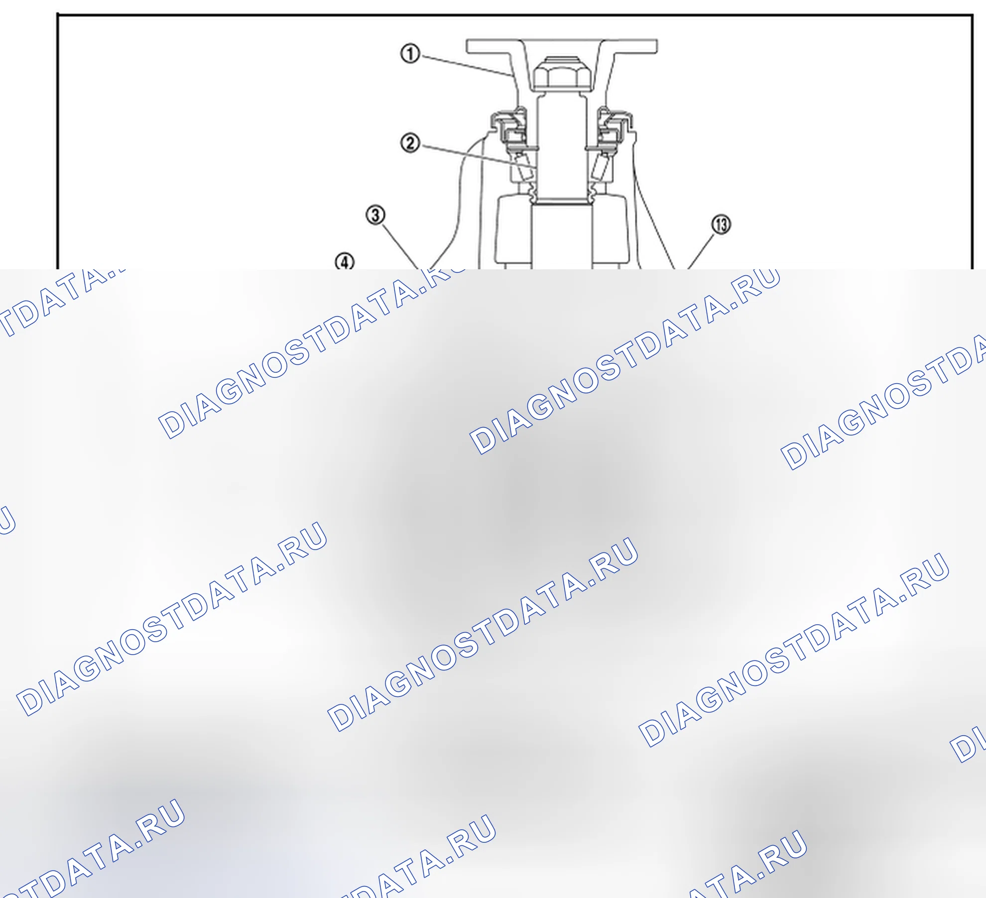 Рис. 42: Поперечное сечение. Honda Today I
