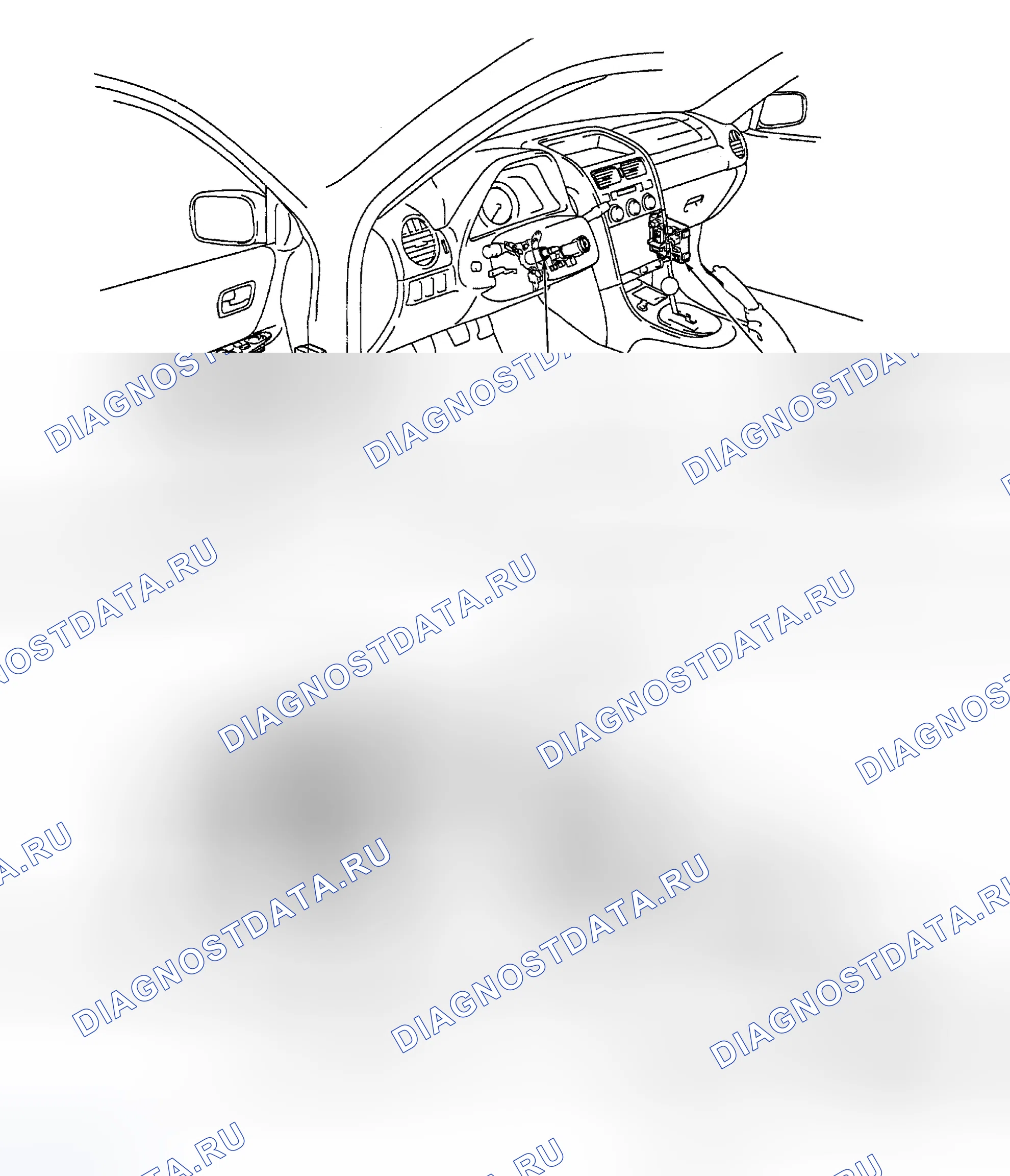 Рис. 15: РАСПОЛОЖЕНИЕ КОМПОНЕНТОВ. Haval Menglong I