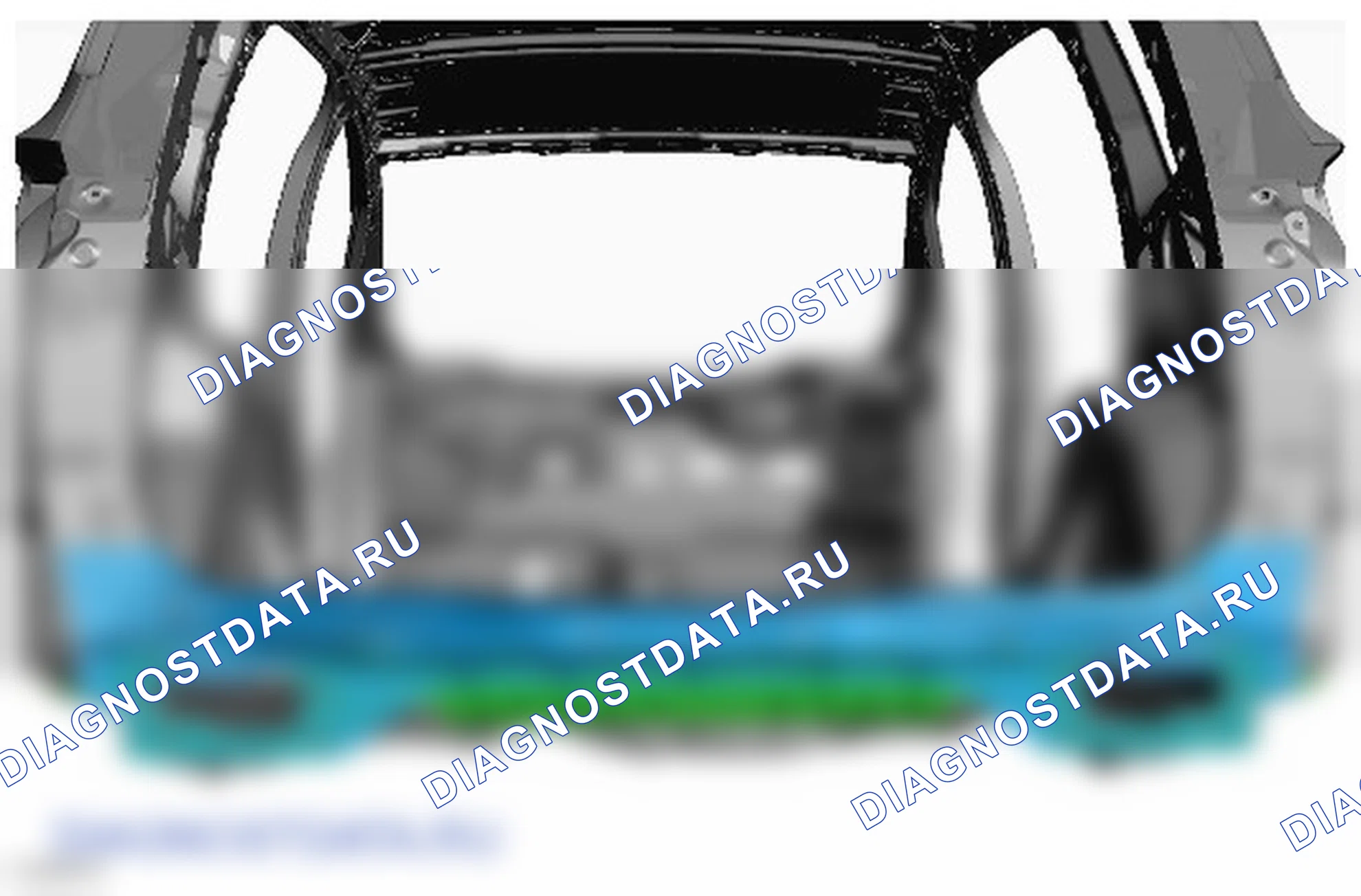 Как снять и установить заднюю панель и усилительный элемент. Ford Galaxy III