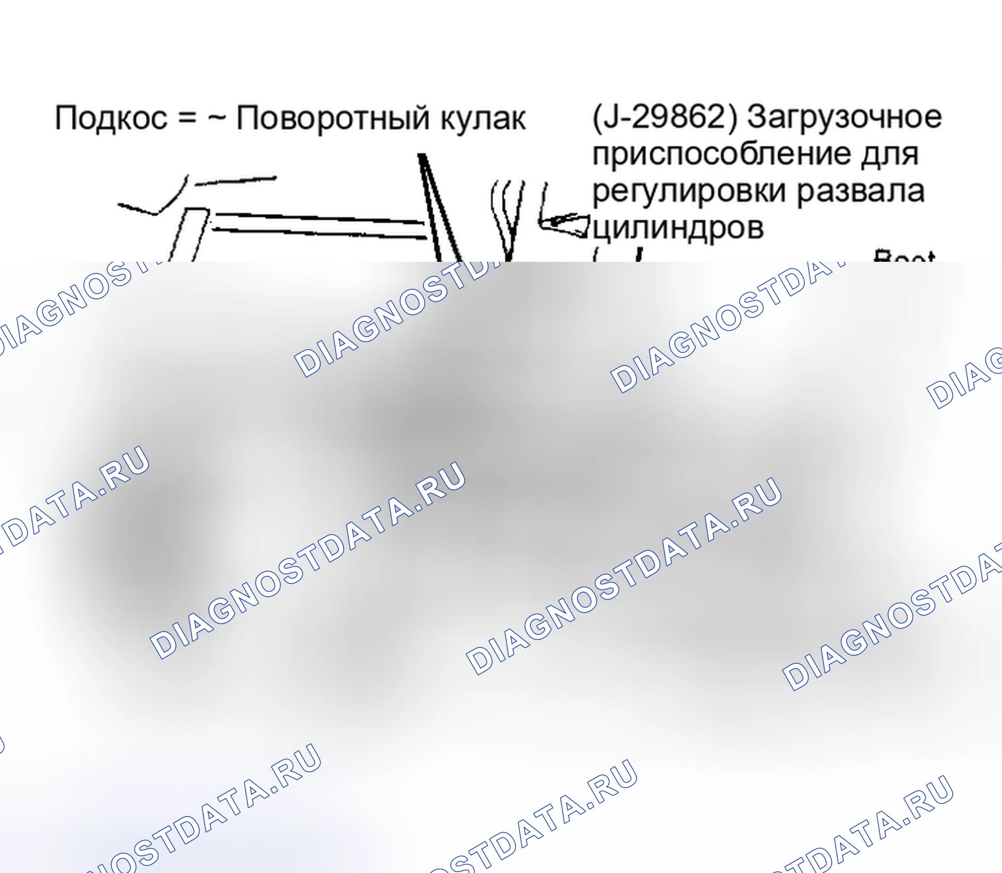 Рис. 2: Регулировка кулачка в серии «C» и «H»(регулировка заднего кулачка аналогична). Buick LeSabre Estate Wagon 