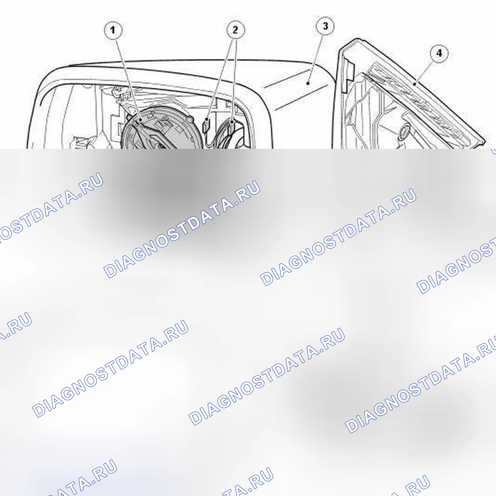 Рис. 5: НАРУЖНЫЕ ЗЕРКАЛА. Land Rover Range Rover III рестайлинг 2