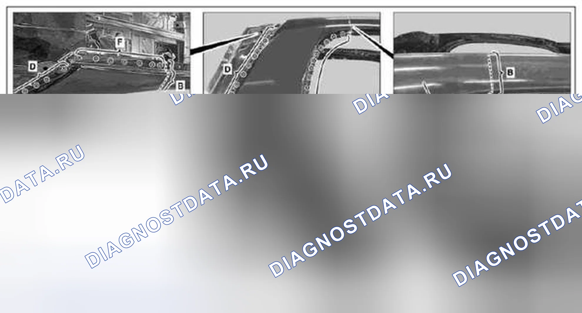 Рис. 134: Частично отделенные боковые стеновые панели - AR63,10-P-0115-01MCC. Kia Soul I