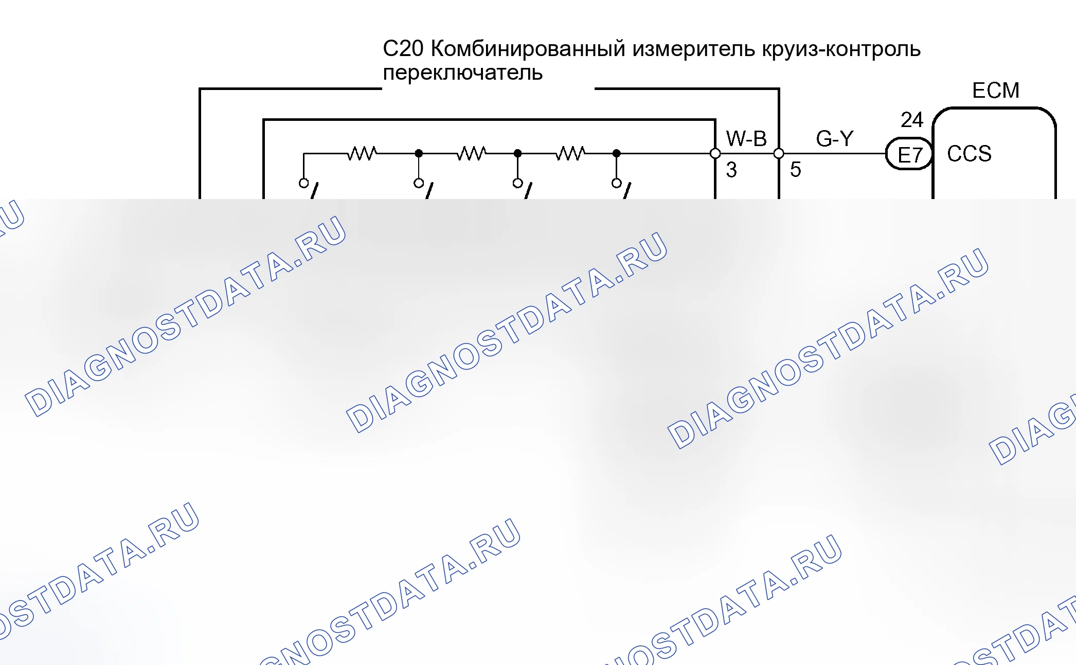 Рис. 36: электросхема. Toyota RAV4 II рестайлинг