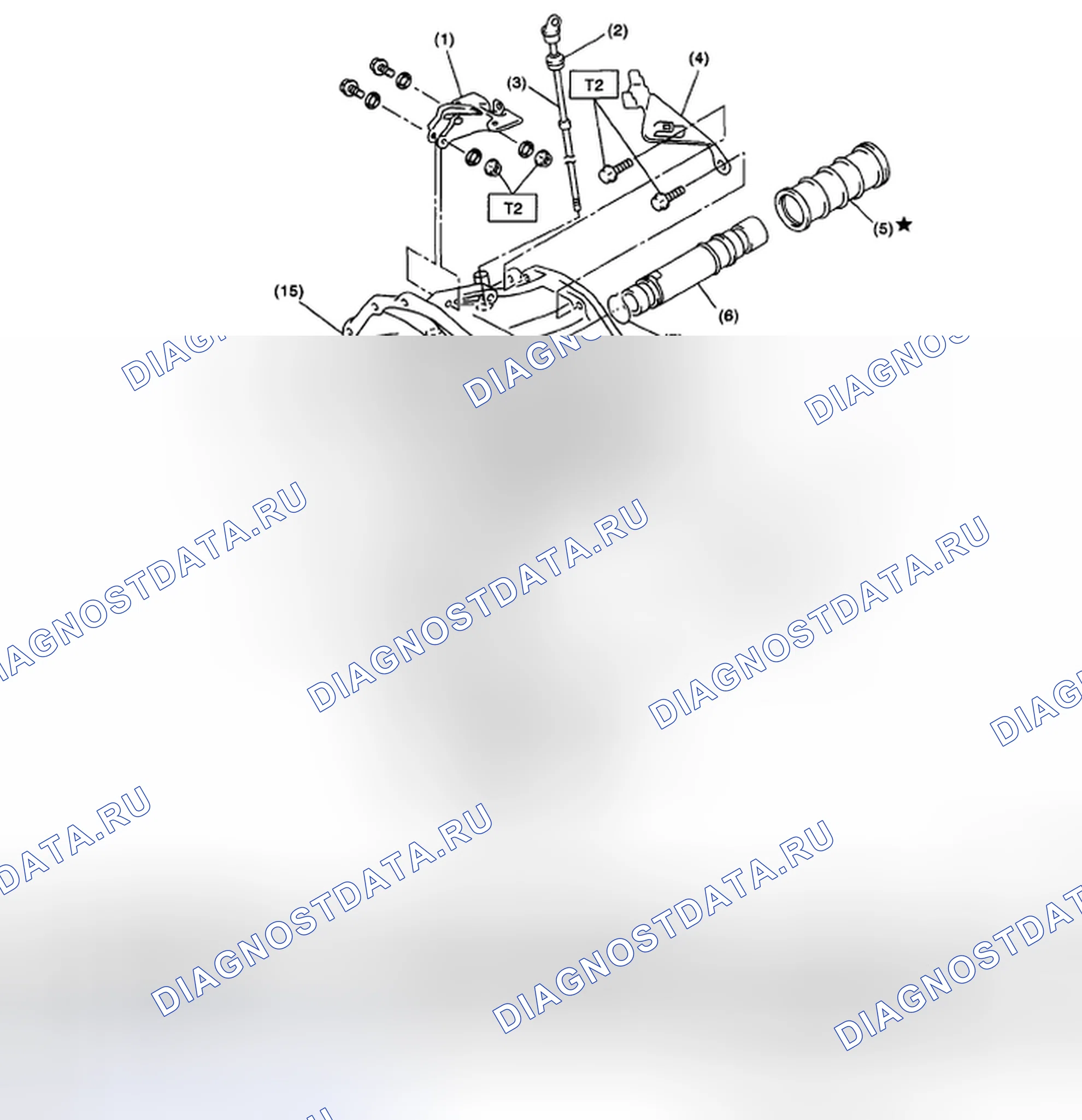 Рис. 411: ГИДРОТРАНСФОРМАТОР И КОРПУС. Subaru Outback BP рестайлинг