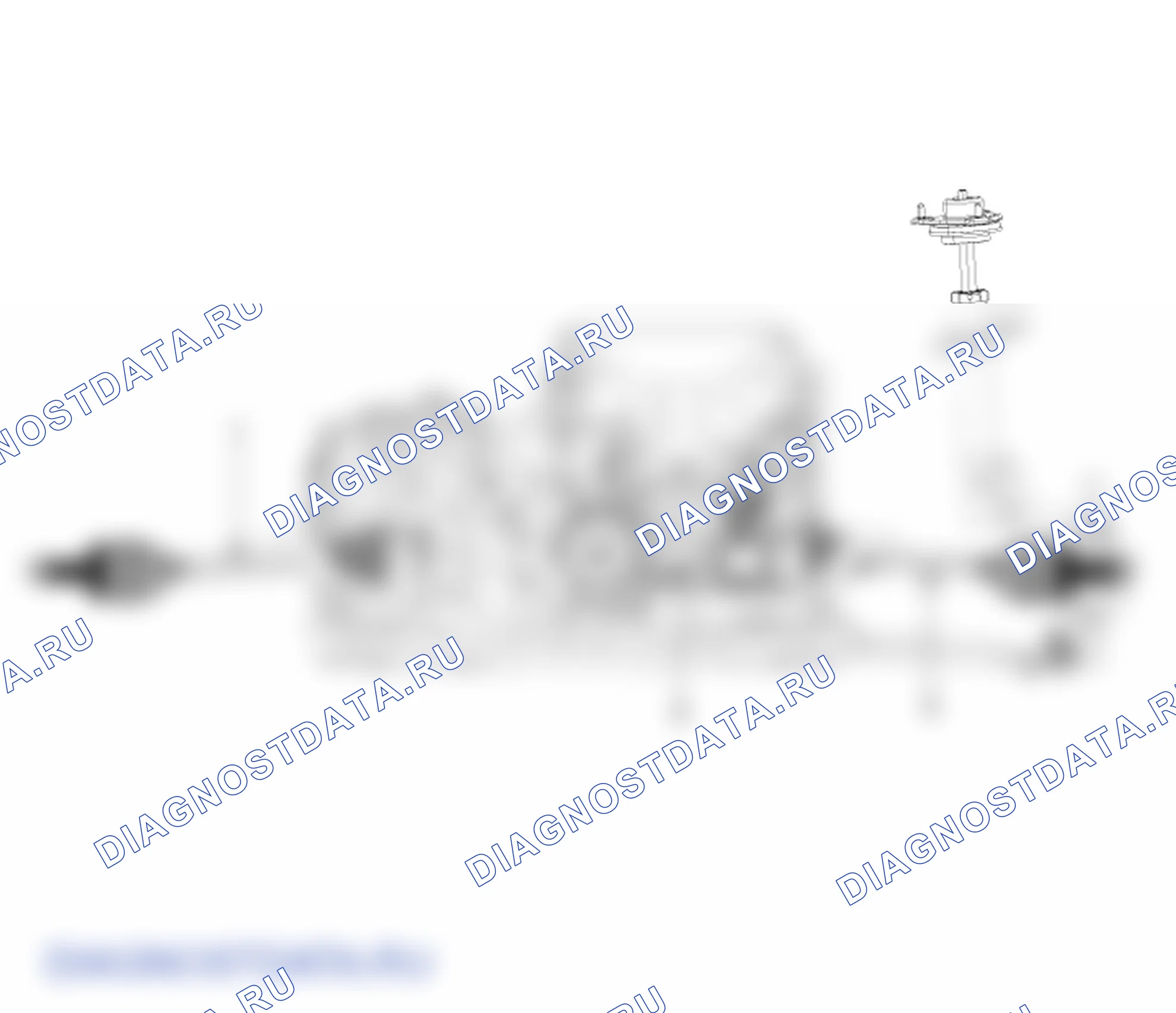 Расположение деталей переднего карданного вала. Hyundai ix35 EL