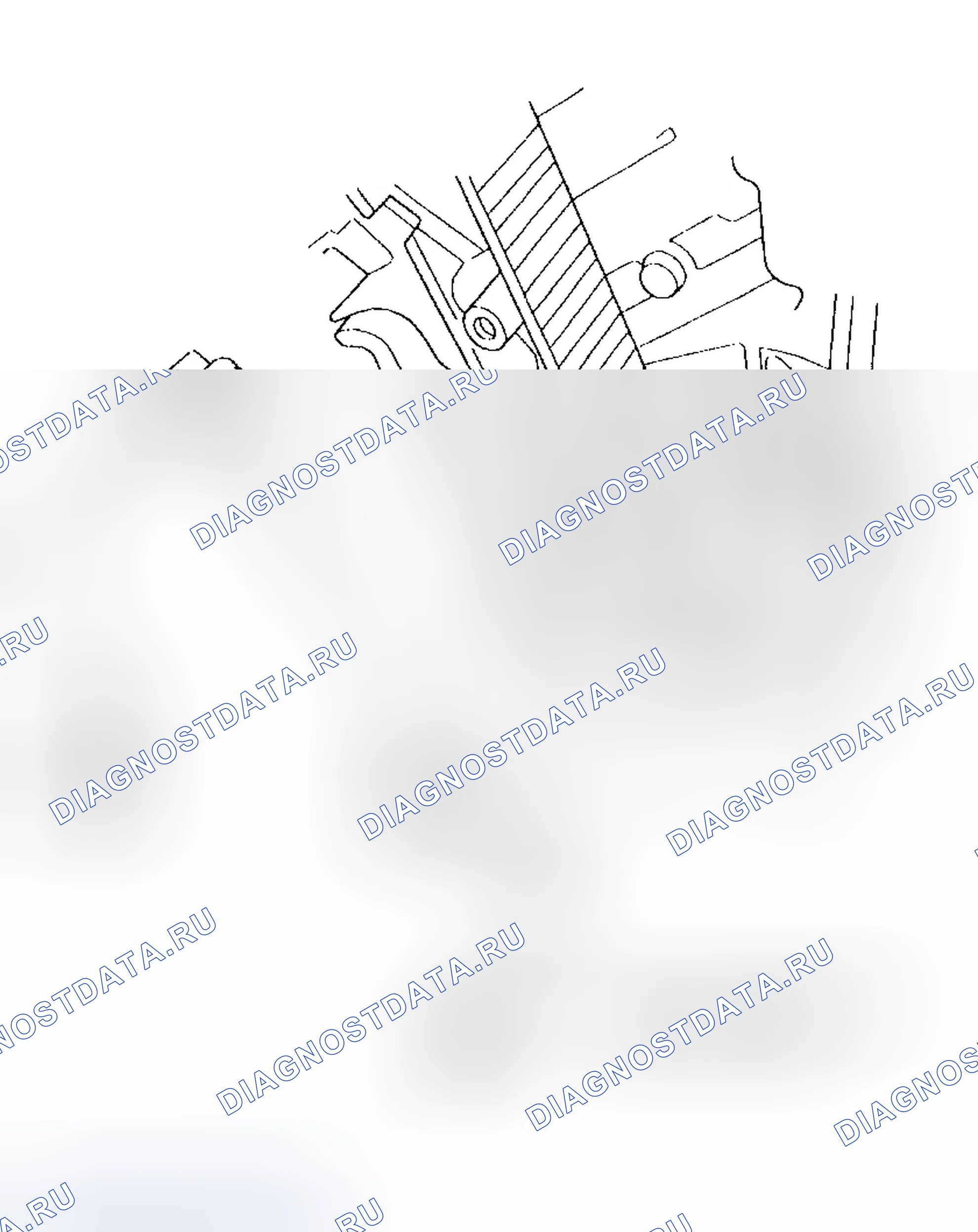 Рис. 187: Замена датчика Ckp. Honda Odyssey II