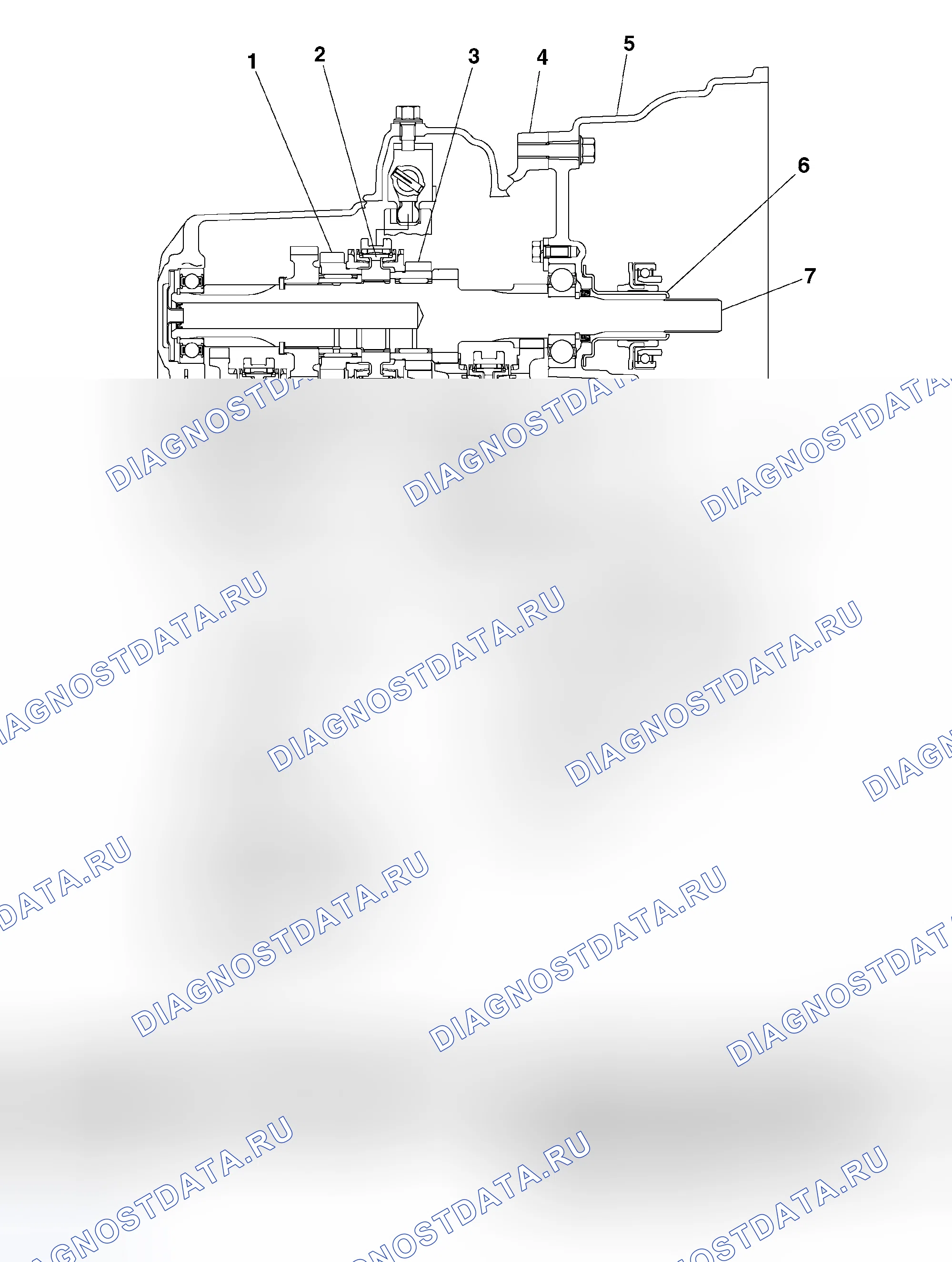 Рис. 2: Разрез <F5M42-2>. Mitsubishi Lancer Evolution IX