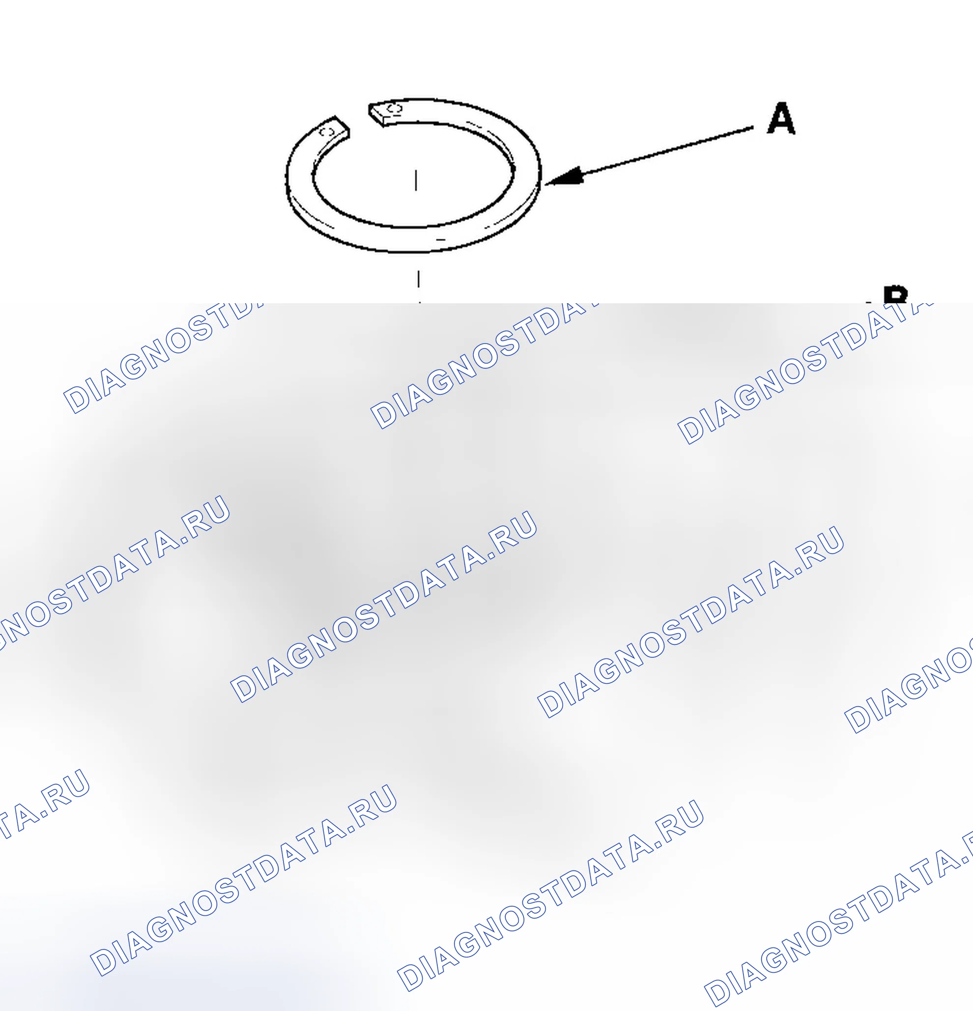 Рис. 9: Регулировка зазора дифференциальной тяги. Honda Element YH2
