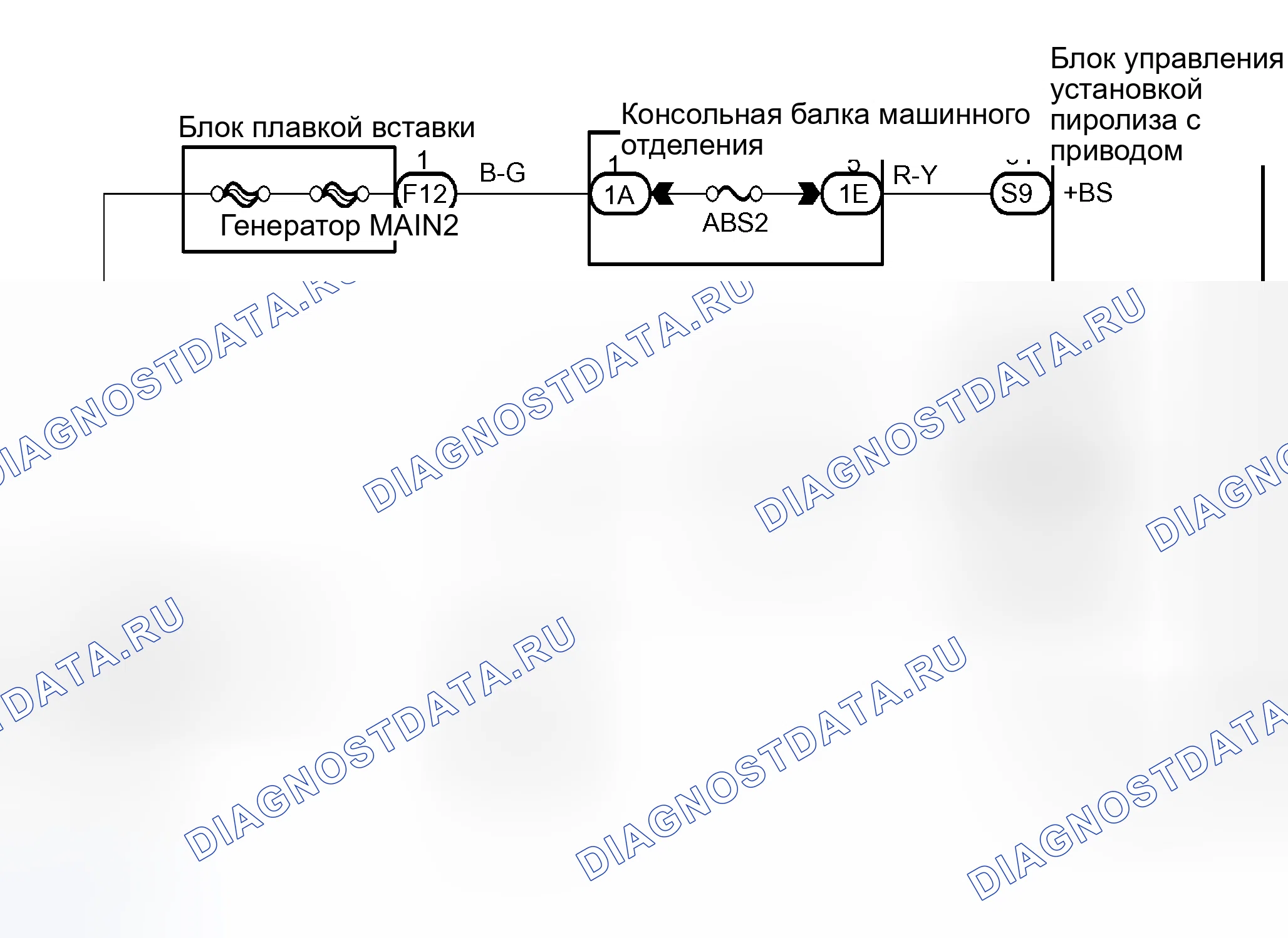Рис. 130: электросхема. Toyota RAV4 II рестайлинг