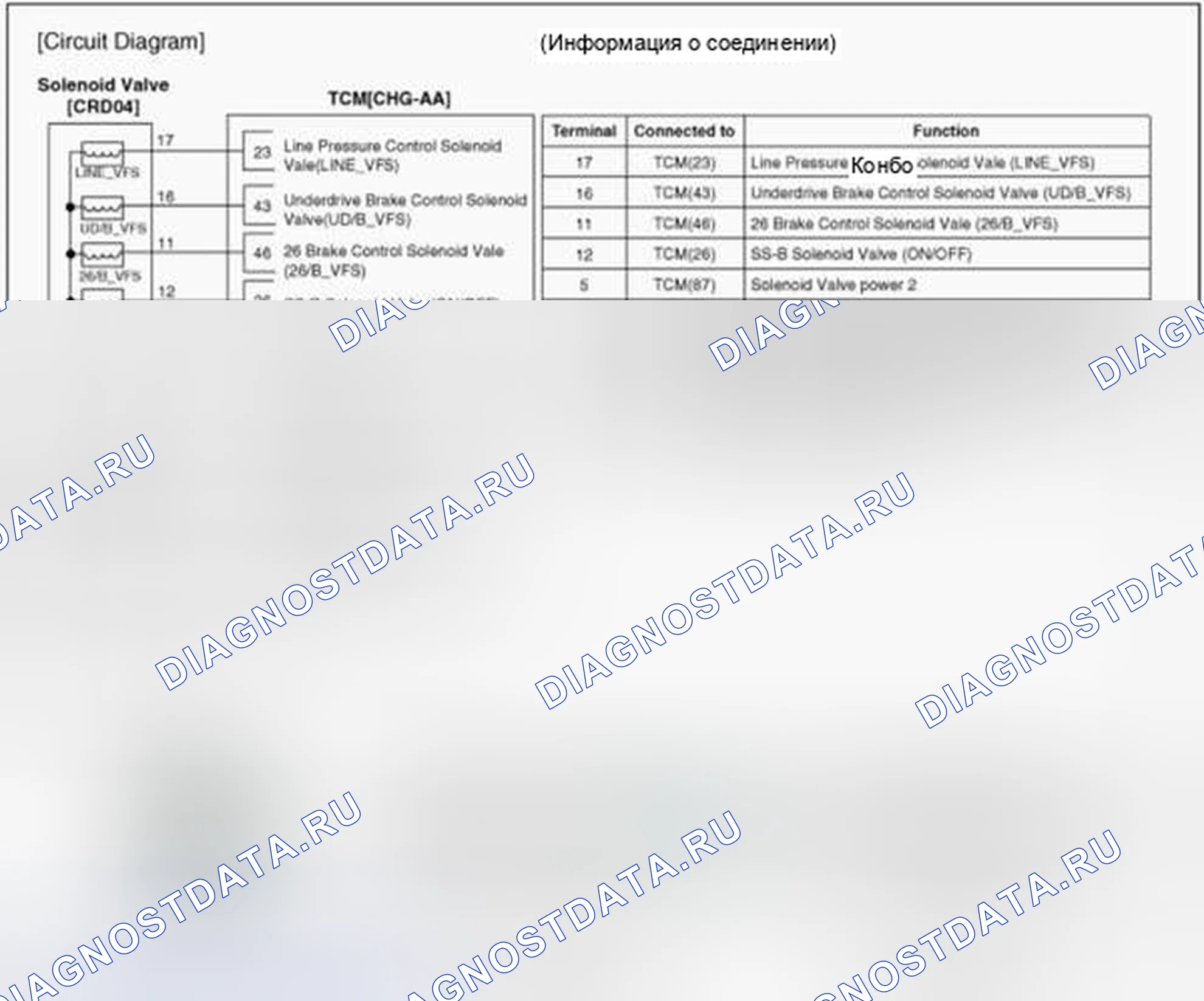 Рис. 48: Принципиальная схема. Hyundai Accent IV