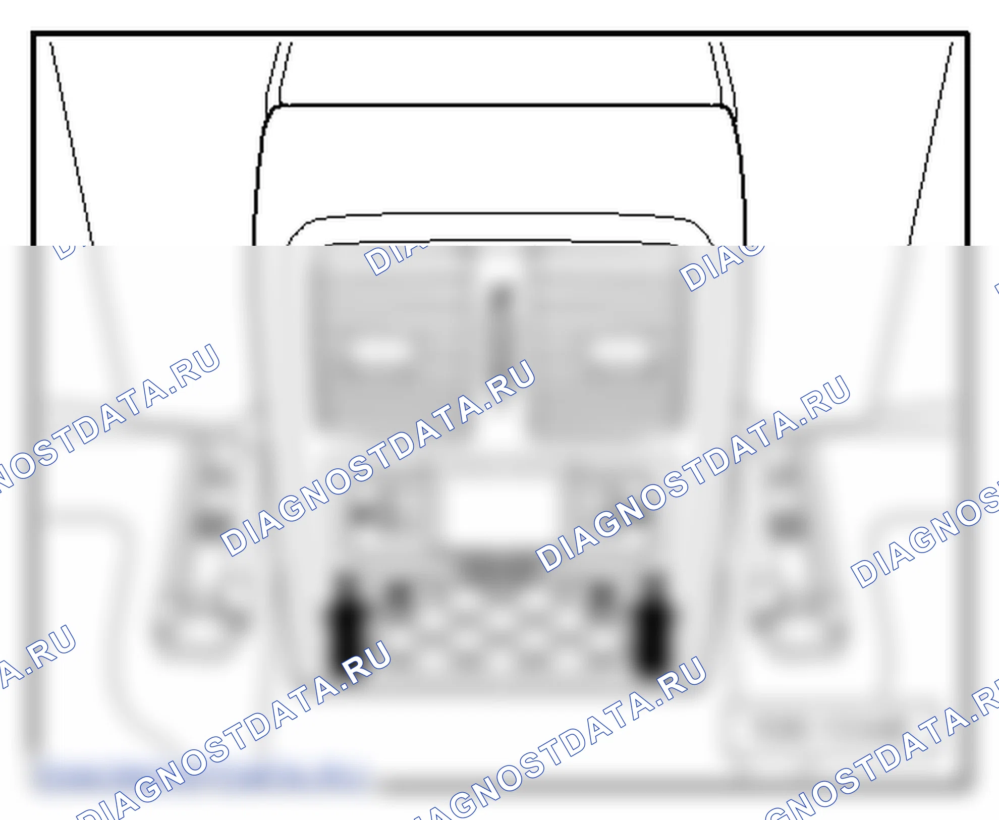 Лампы и органы управления в центральной консоли. SEAT Alhambra Ii